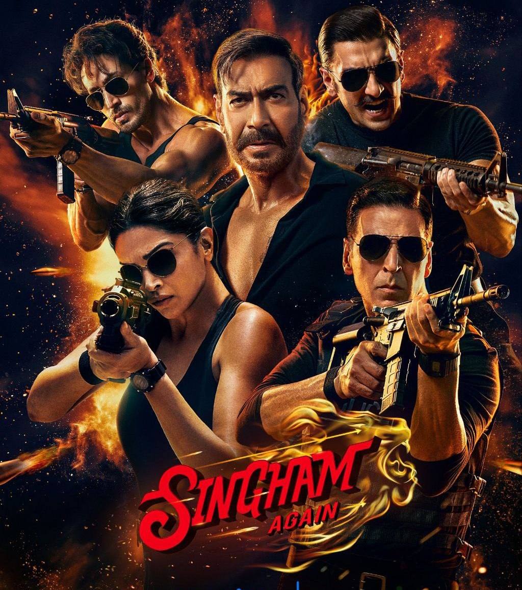 Singham Again 2024 Bollywood Hindi Movie HD ESub filmywap