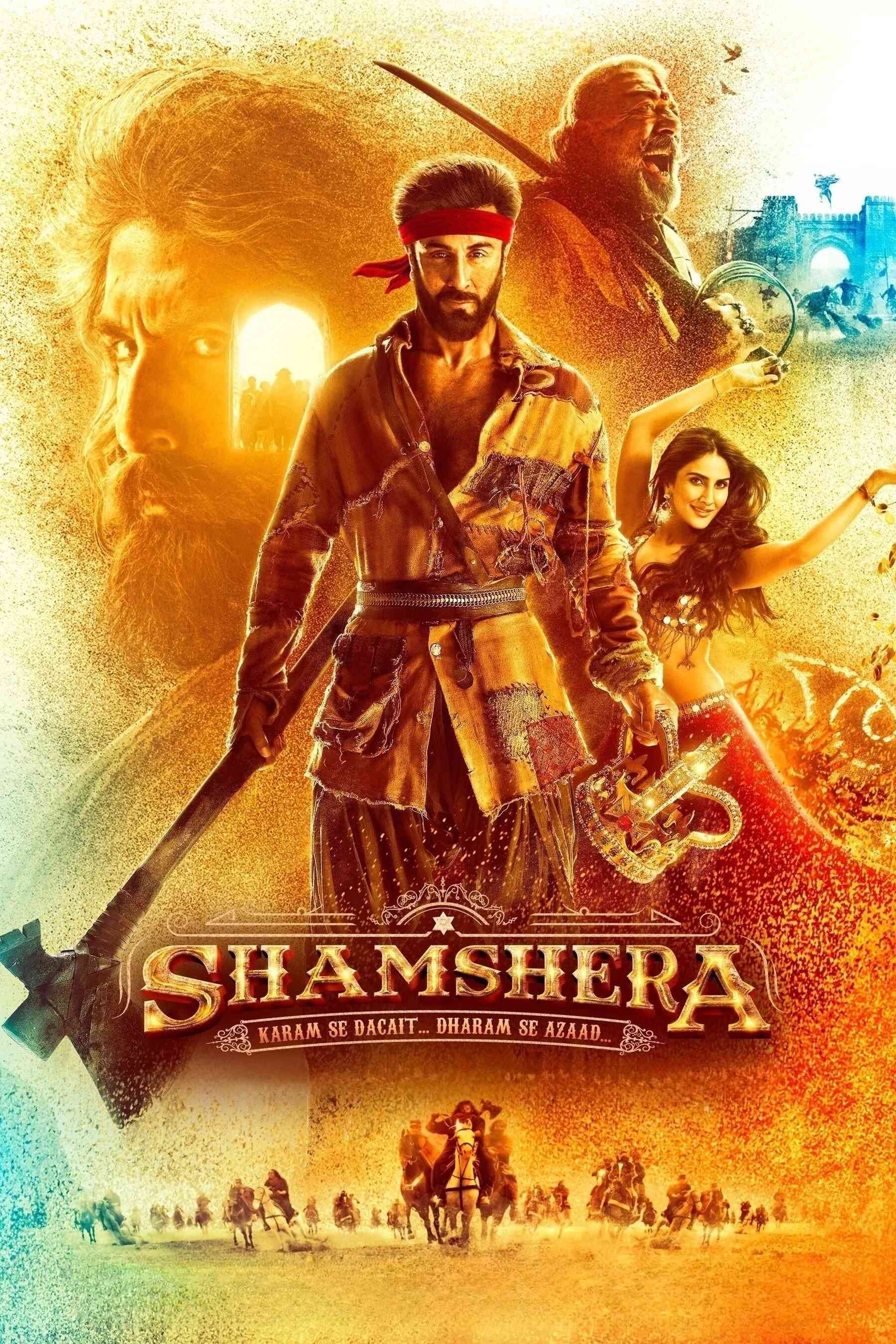 Shamshera 2022 Bollywood Hindi Movie HD ESub filmywap