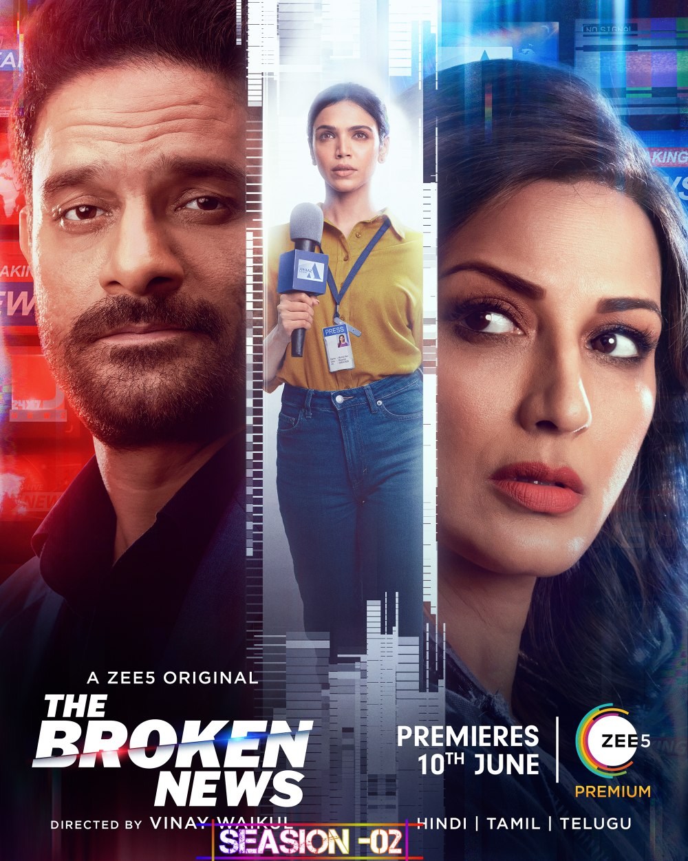 The Broken News S02 2024 Hindi Completed Web Series HEVC ESub filmywap
