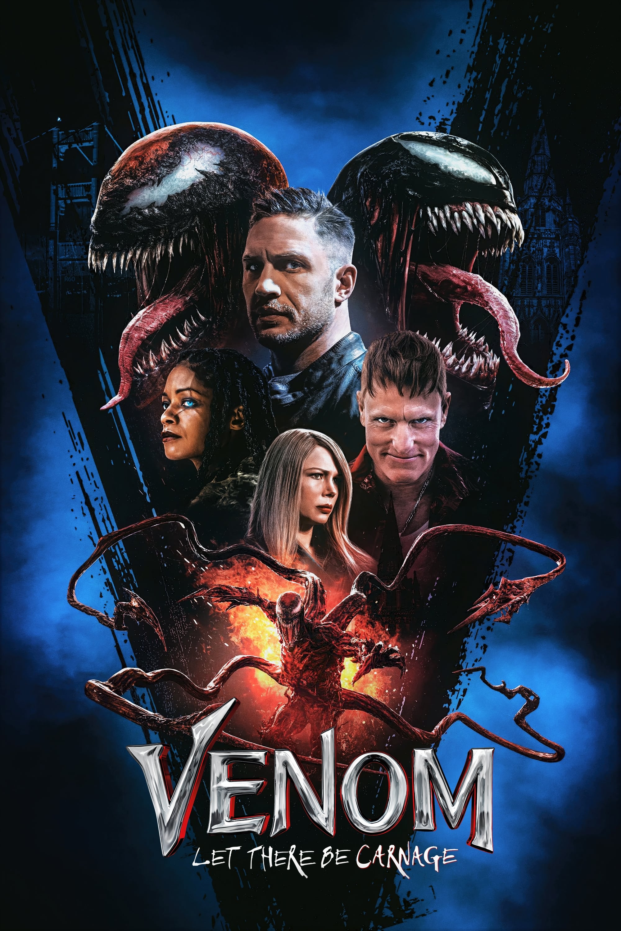 Venom 2 Venom Let There Be Carnage 2021 Hindi English Dual Audio MCU Movie BluRay HD ESub filmywap