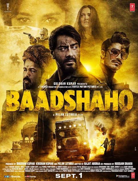 Baadshaho 2017 Bollywood Hindi Full Movie filmywap