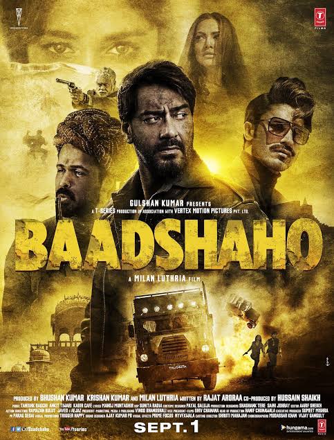 Baadshaho (2017) Bollywood Hindi Full Movie HD ESub filmywap