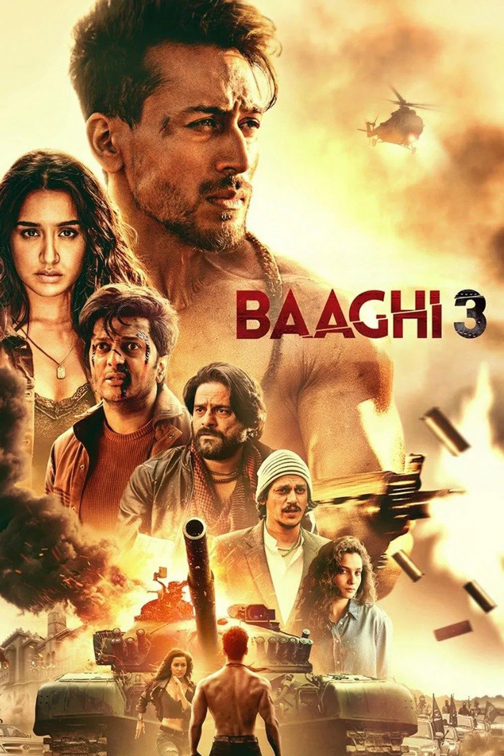 Baaghi 3 2020 Bollywood Hindi Movie BluRay HD ESub filmywap