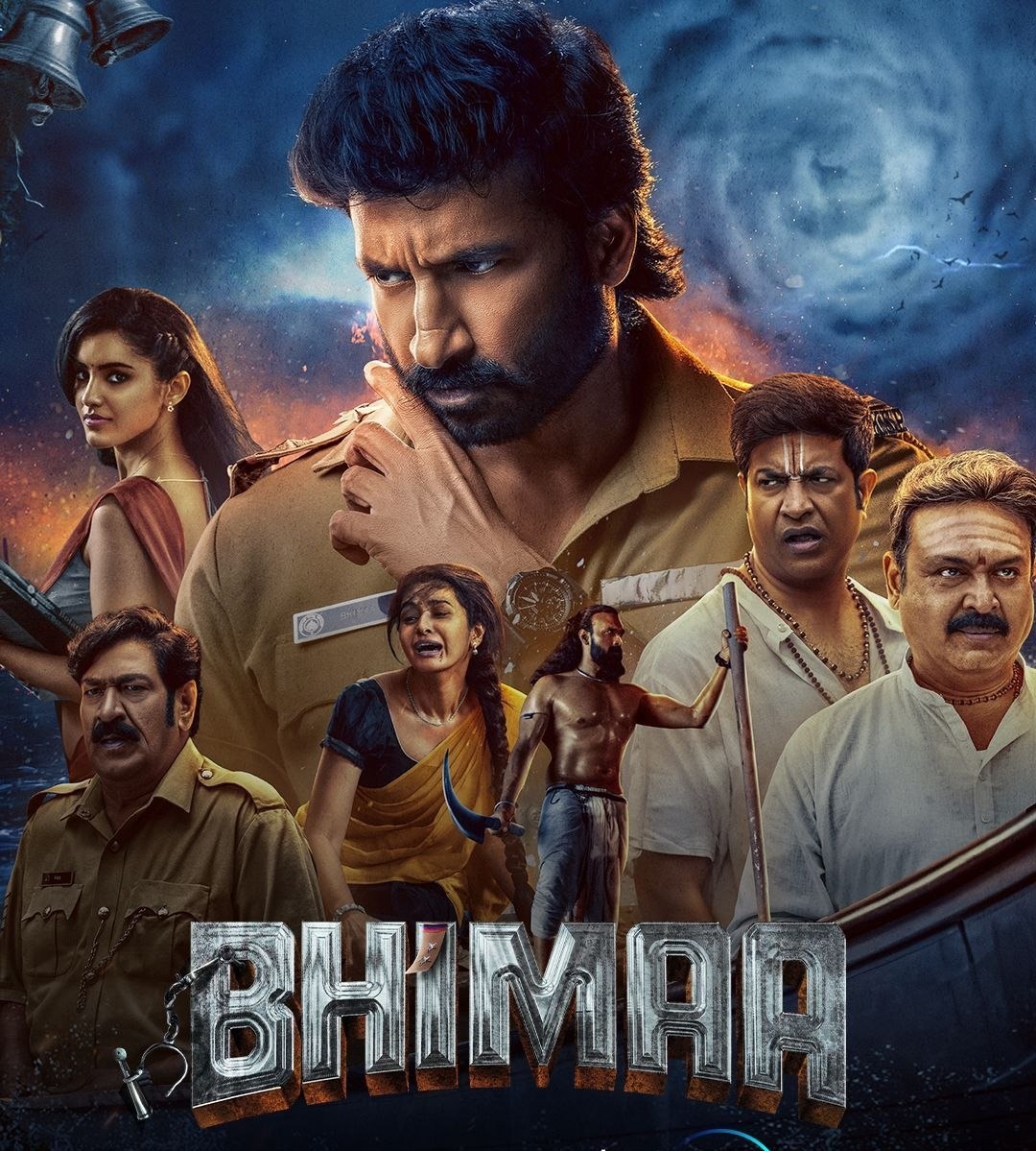 Bhimaa 2024 Hindi Telugu Dual Audio UnCut Movie HD ESub filmywap