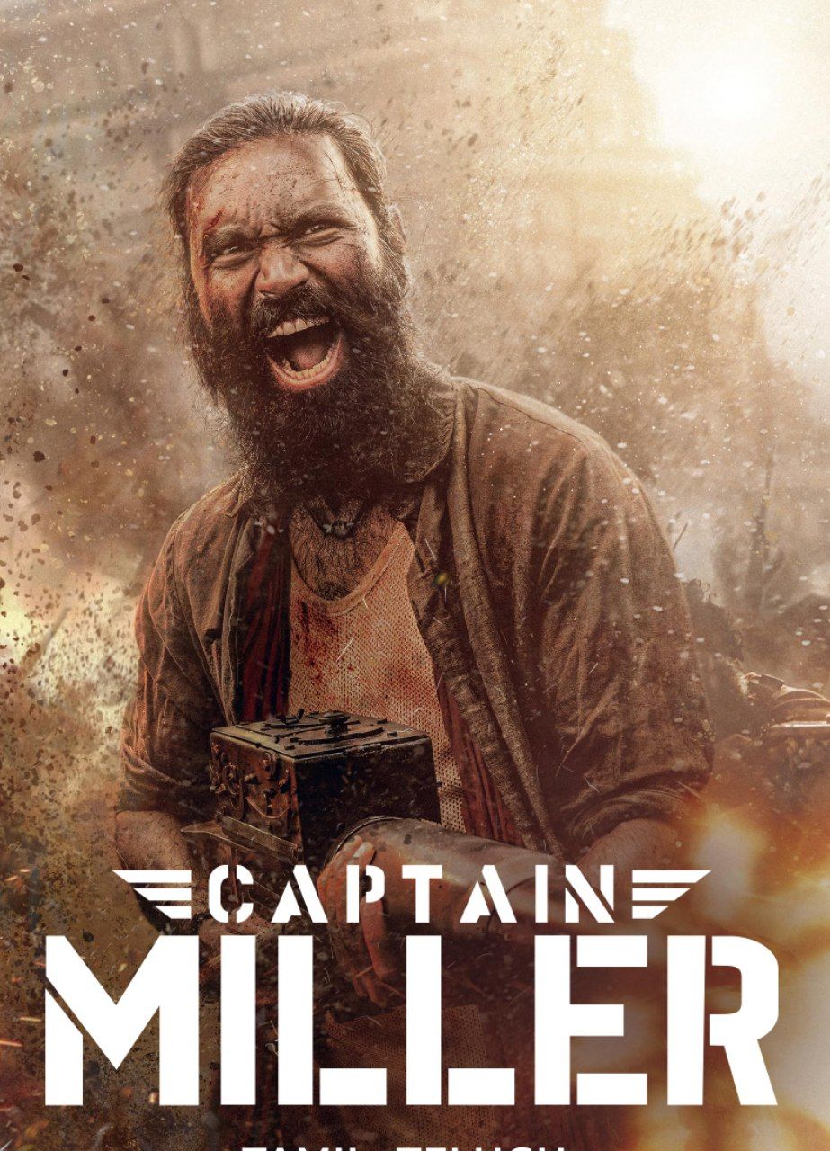 Captain Miller 2024 Hindi Tamil Dual Audio UnCut Movie HD ESub filmywap