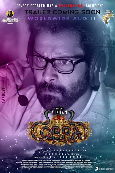 Cobra 2022 South Hindi HQ Dubbed Full Movie 480p 720p 1080p filmywap