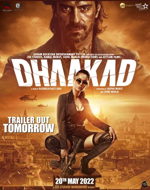 Dhaakad 2022 Bollywood Hindi Full Movie PreDVD filmywap