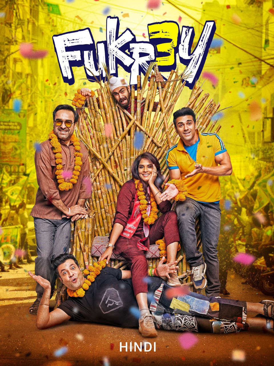 Fukrey 3 2023 Bollywood Hindi Movie HD ESub filmywap