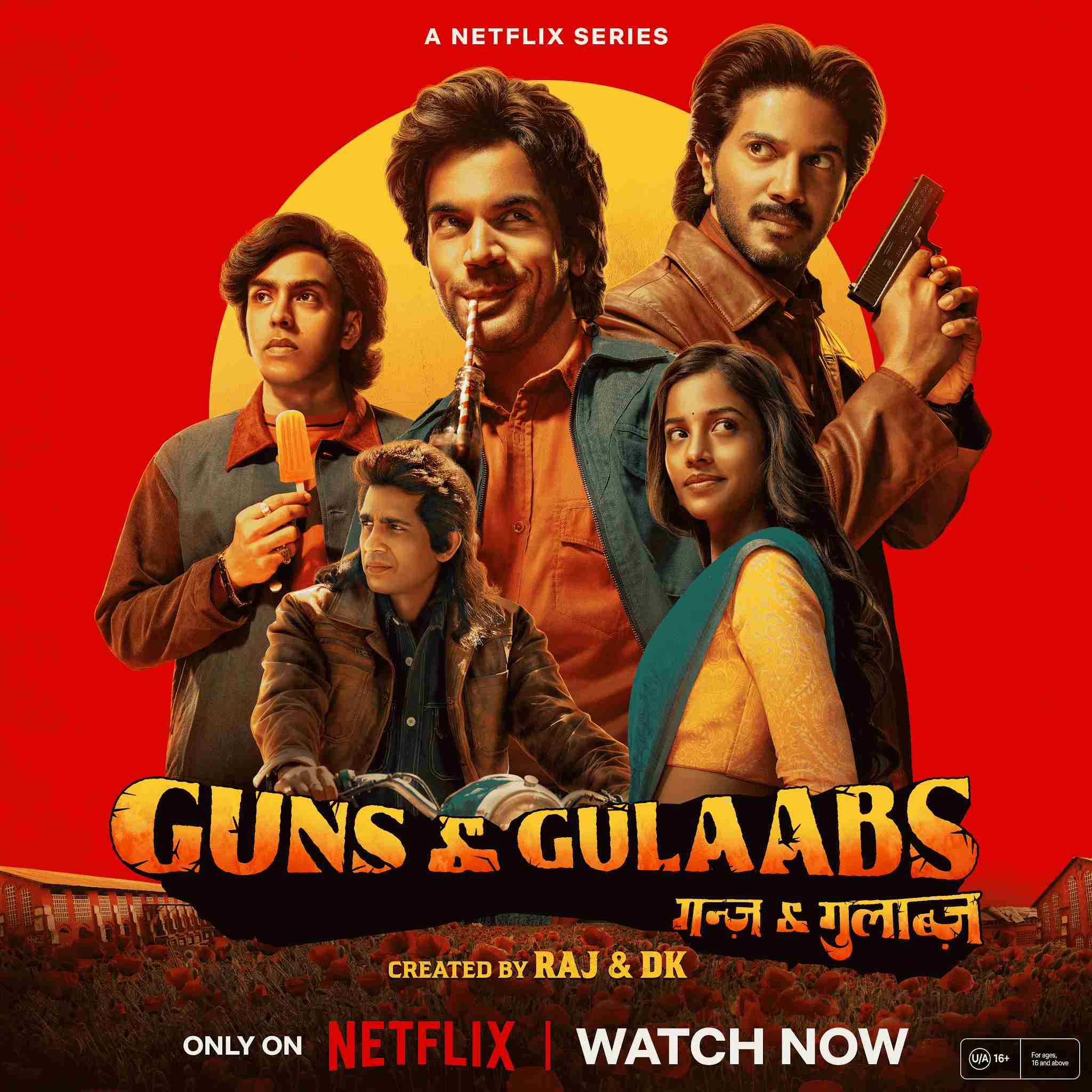 Guns and Gulaabs S1 2023 Hindi Completed Web Series HEVC ESub filmywap