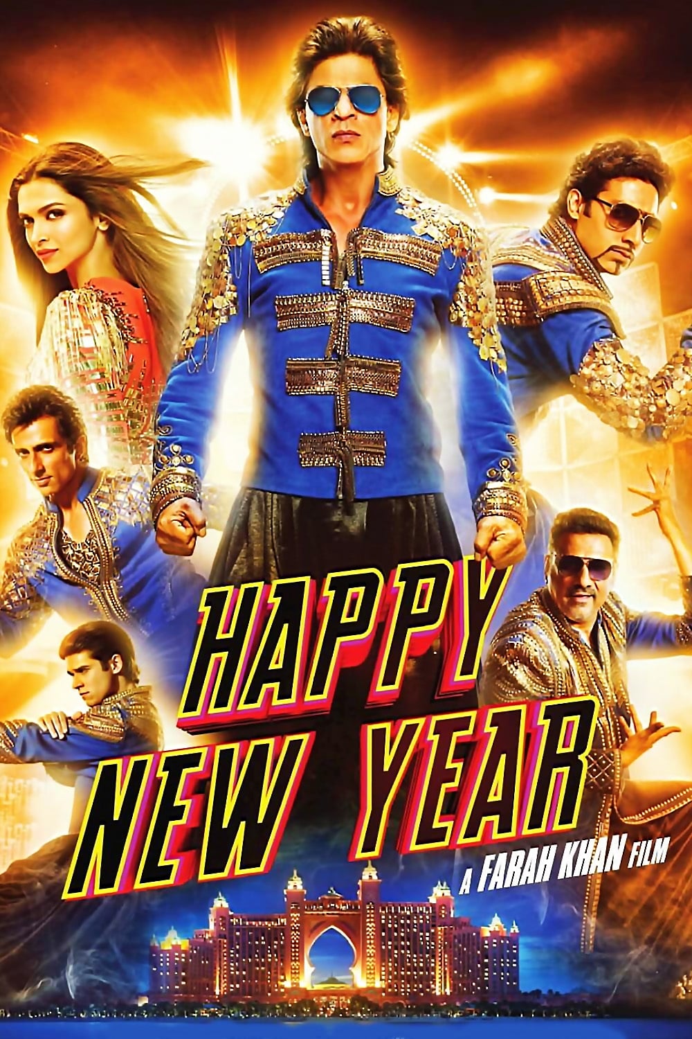 Happy New Year 2014 Bollywood Hindi Movie BluRay HD ESub filmywap