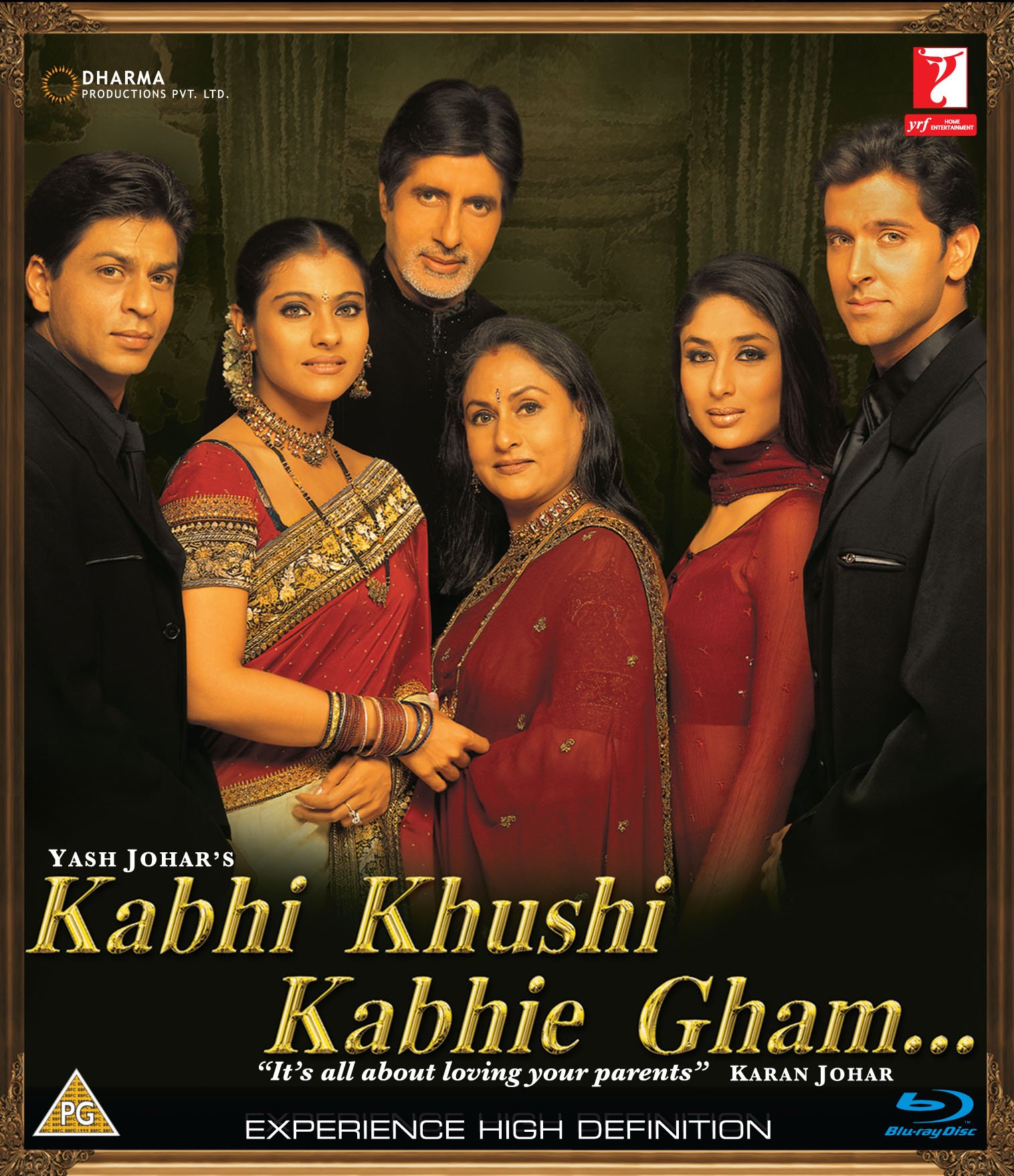 Kabhi Khushi Kabhie Gham 2001 Bollywood Hindi Movie HD BluRay ESub filmywap