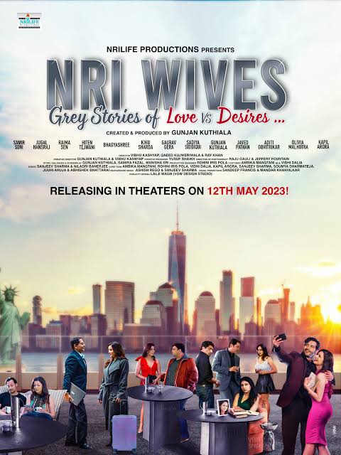 NRI Wives 2023 Hindi Dubbed Full Movie PreDvD filmywap