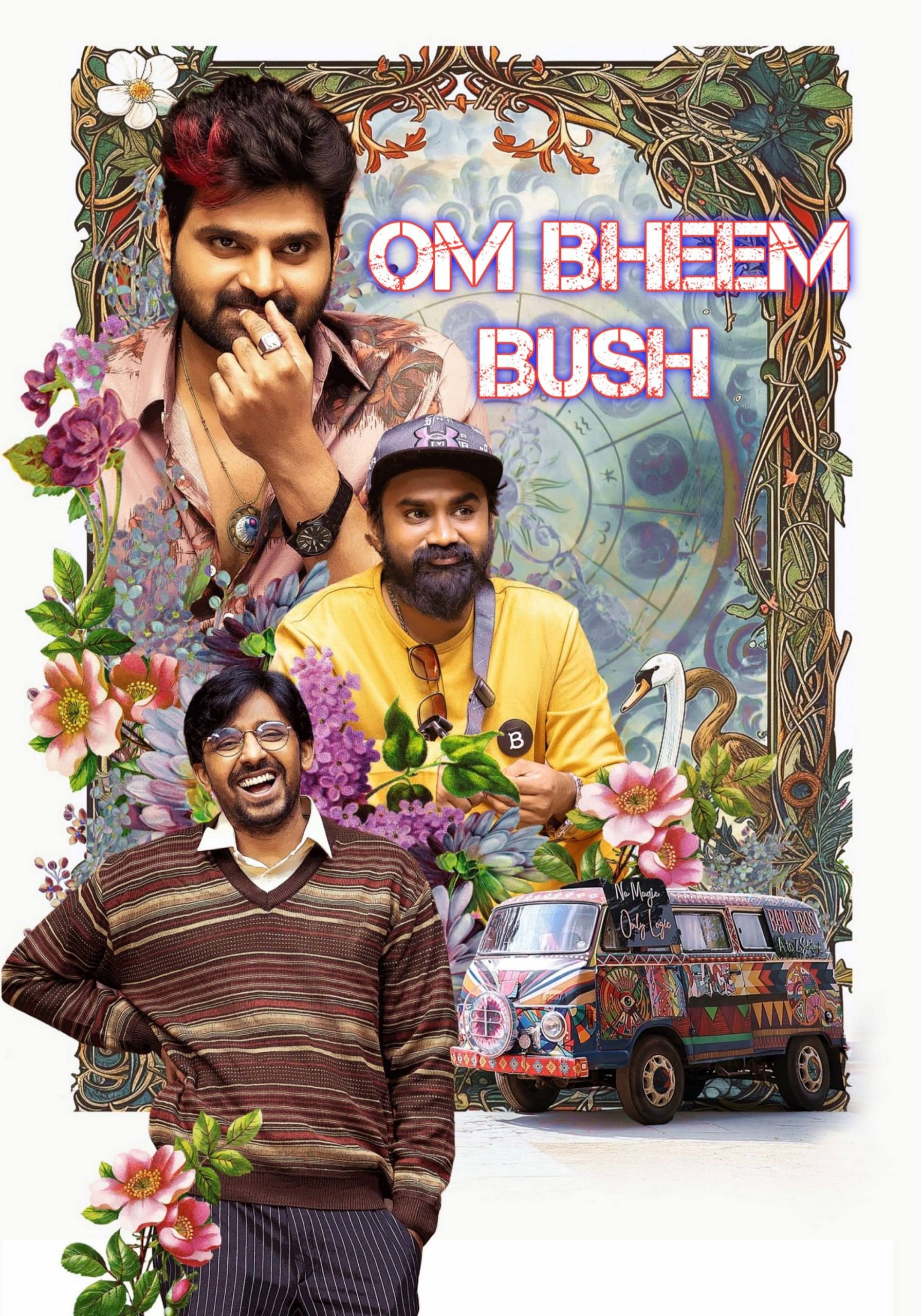 Om Bheem Bush 2024 Hindi Telugu Dual Audio UnCut Movie HD ESub filmywap