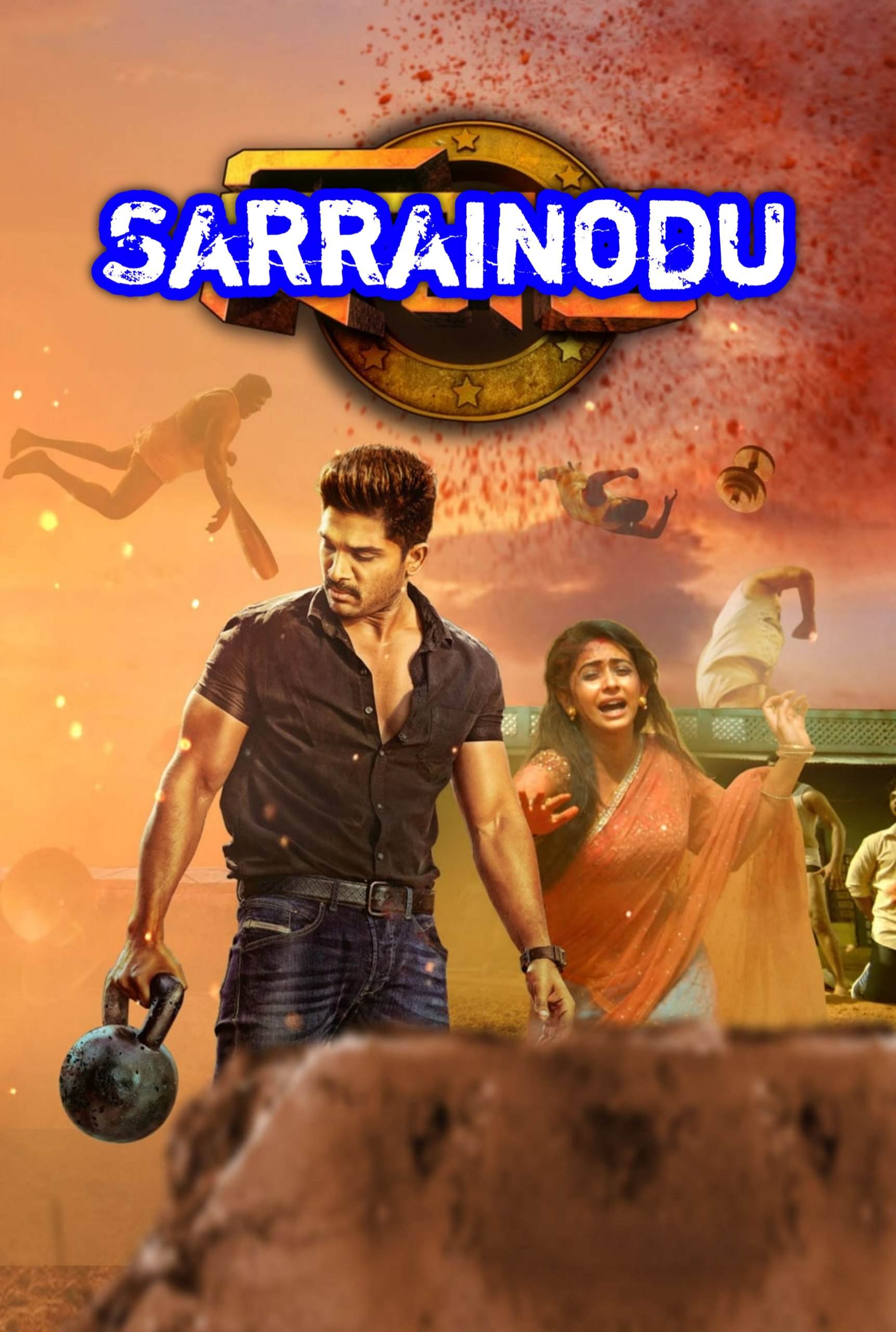 Sarrainodu 2016 Hindi Telugu Dual Audio South UnCut Movie HD ESub filmywap