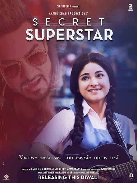 Secret Superstar 2017 Bollywood HIndi Full Movie ESub BluRay filmywap