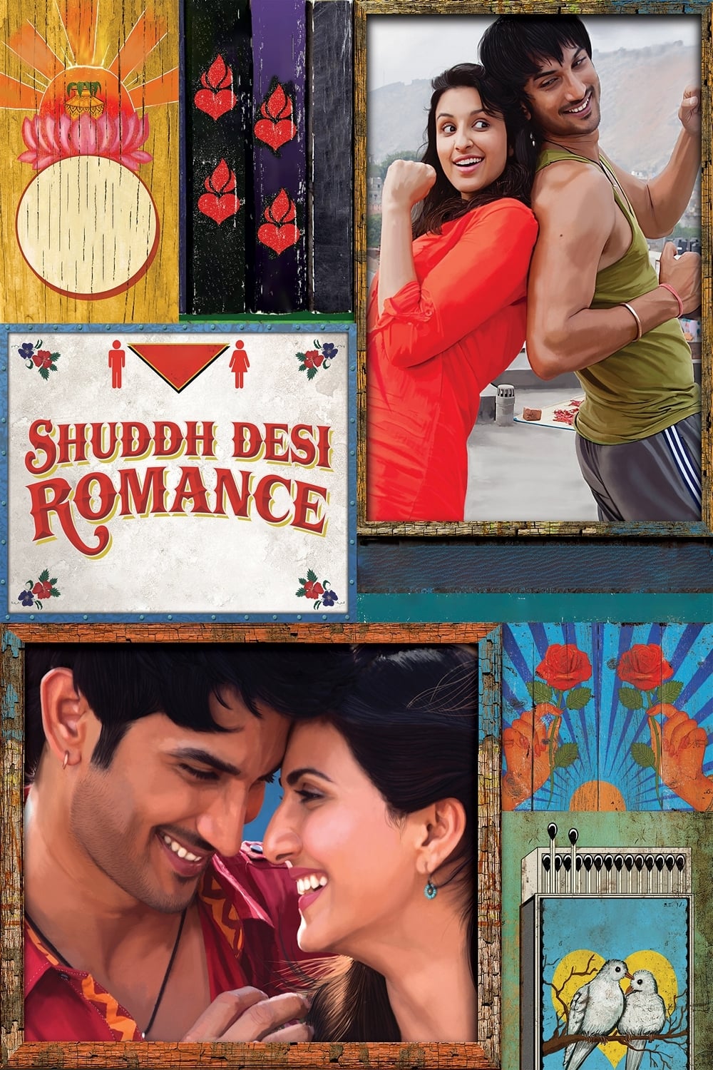 Shuddh Desi Romance 2013 Bollywood Hindi Movie BluRay HD ESub filmywap
