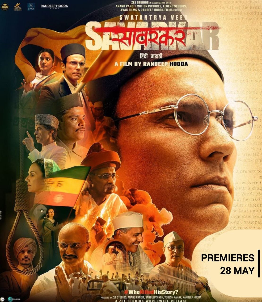 Swatantrya Veer Savarkar 2024 Bollywood Hindi Movie HD ESub filmywap