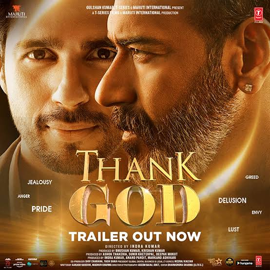 Thank God 2022 Bollywood Hindi Full Movie HD ESub filmywap