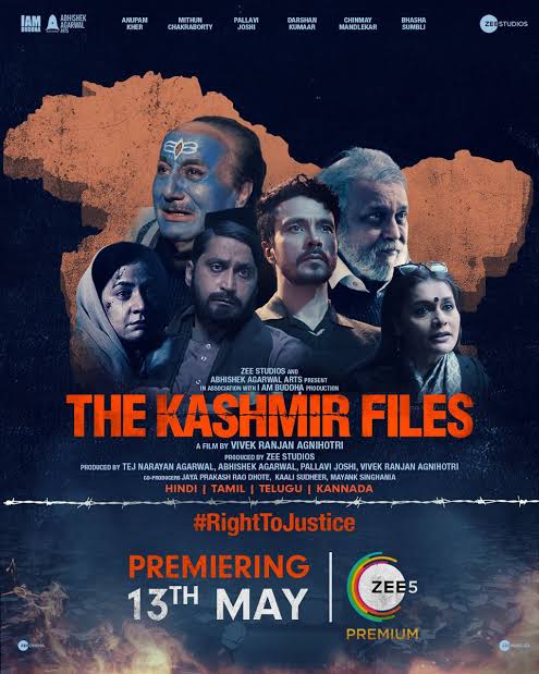 The Kashmir Files 2022 Bollywood Hindi Full Movie HD ESub filmywap