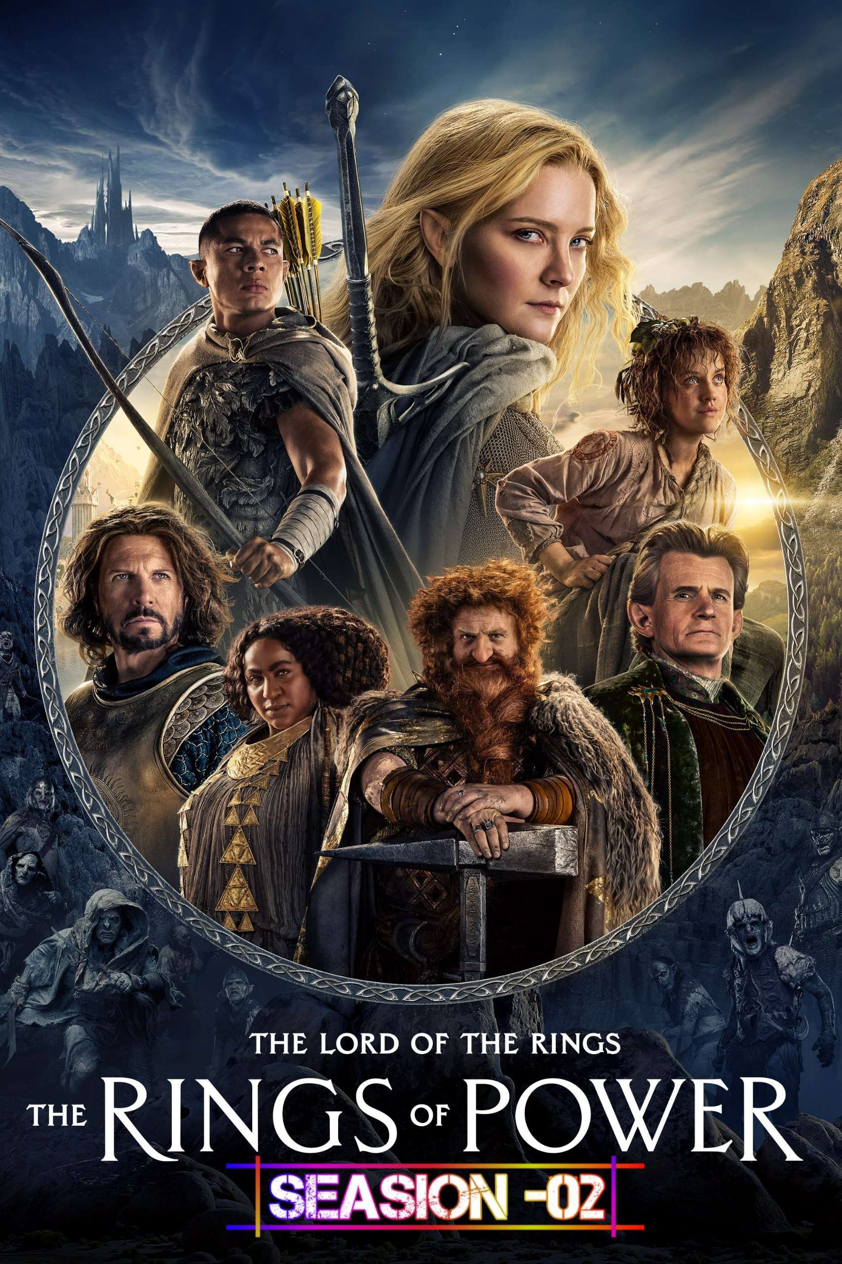 The Lord of the Rings S02 2024 Hindi English Dual Audio Completed Web Series HEVC ESub filmywap