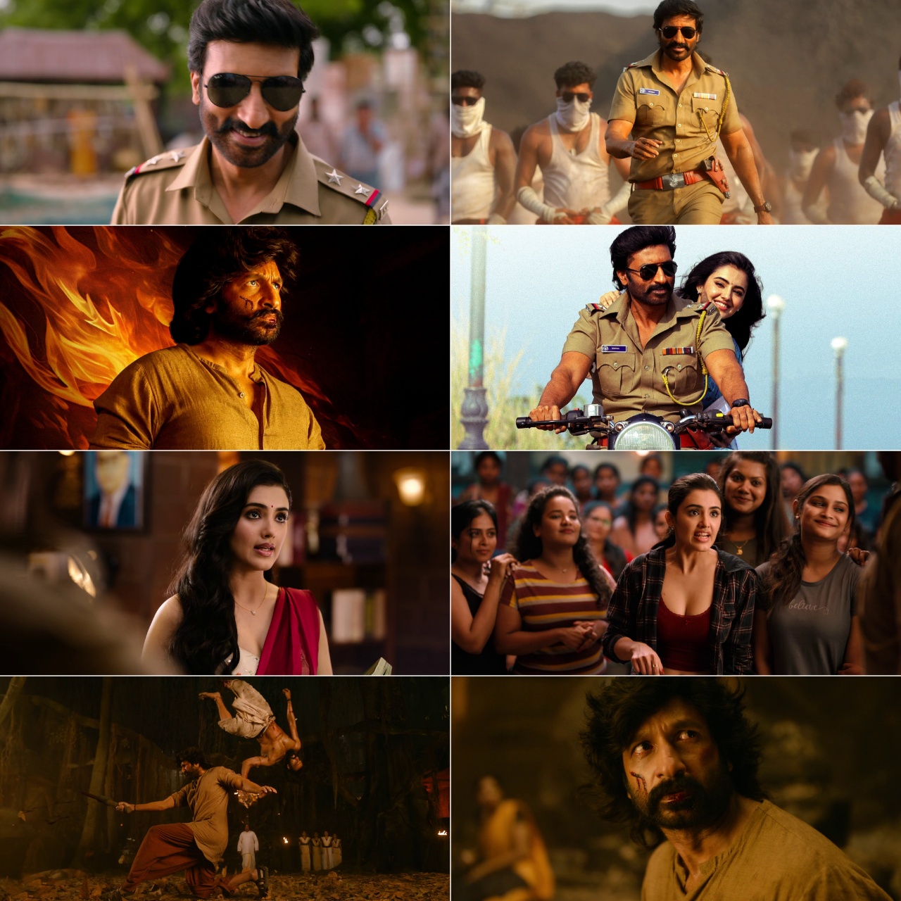 Bhimaa 2024 Hindi Telugu Dual Audio UnCut Movie HD ESub filmywap screenshot