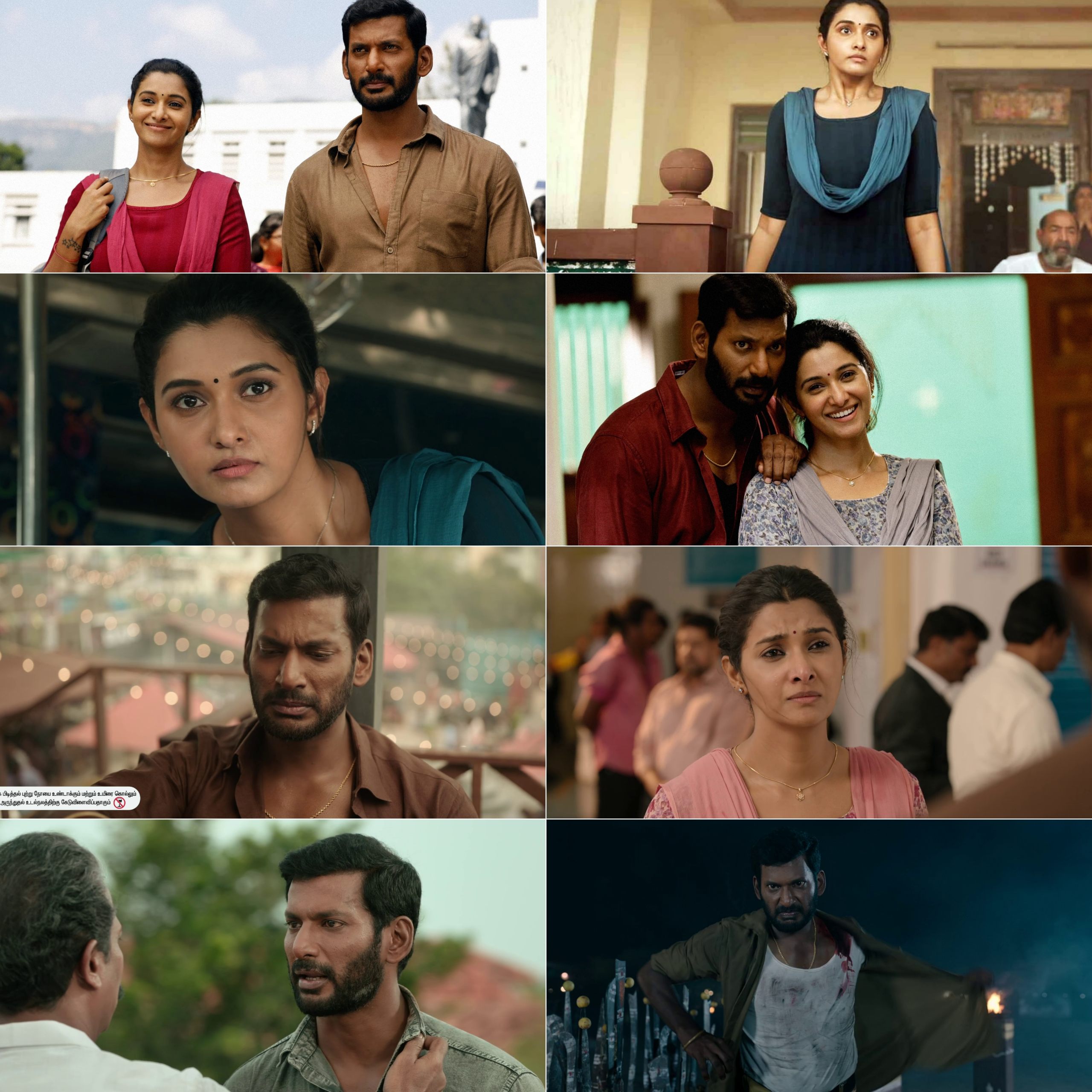 Rathnam 2024 Hindi Tamil Dual Audio UnCut Movie HD ESub filmywap screenshot