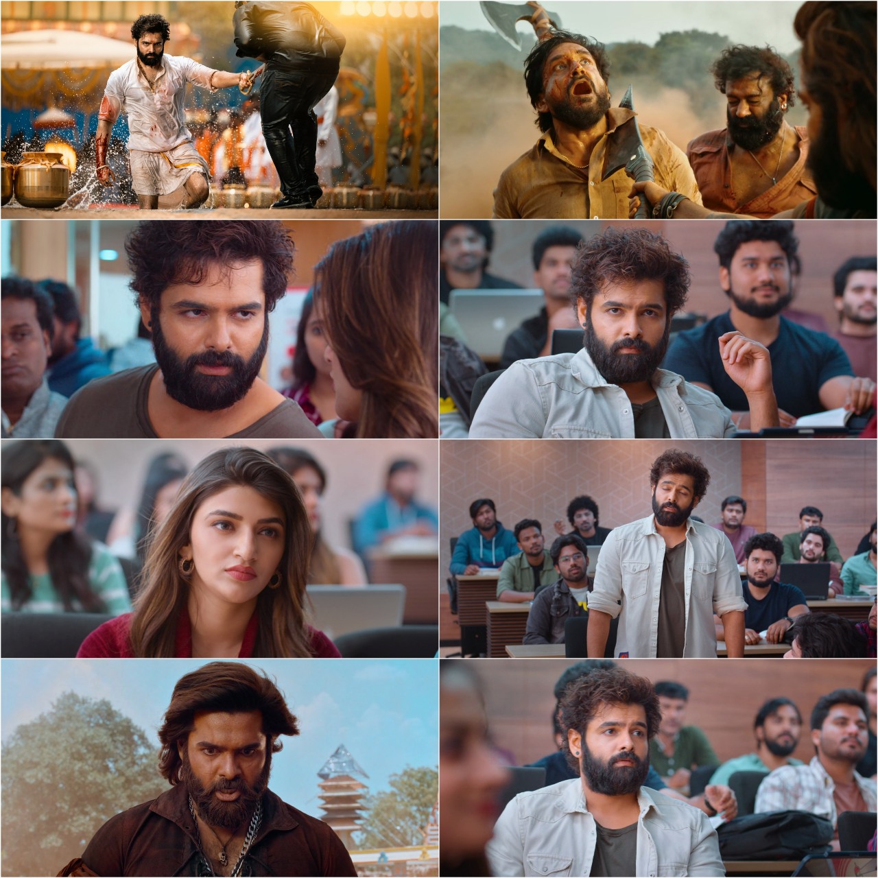 Skanda 2023 Hindi Telugu Dual Audio Full Movie UnCut HD ESub filmywap screenshot