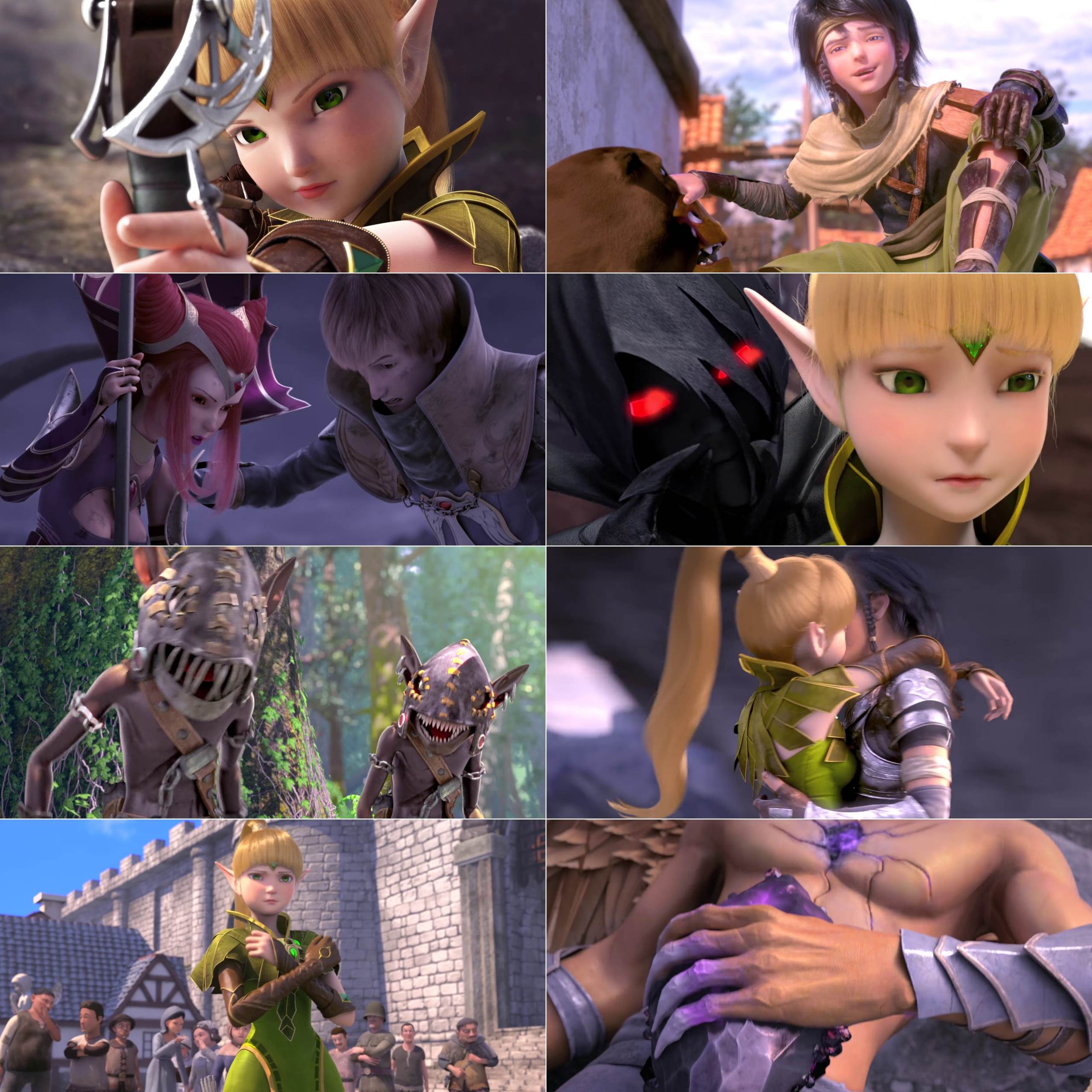 Dragon Nest Warriors Dawn 2014 Hindi English Dual Audio Animated Movie BluRay HD ESub filmywap screenshot