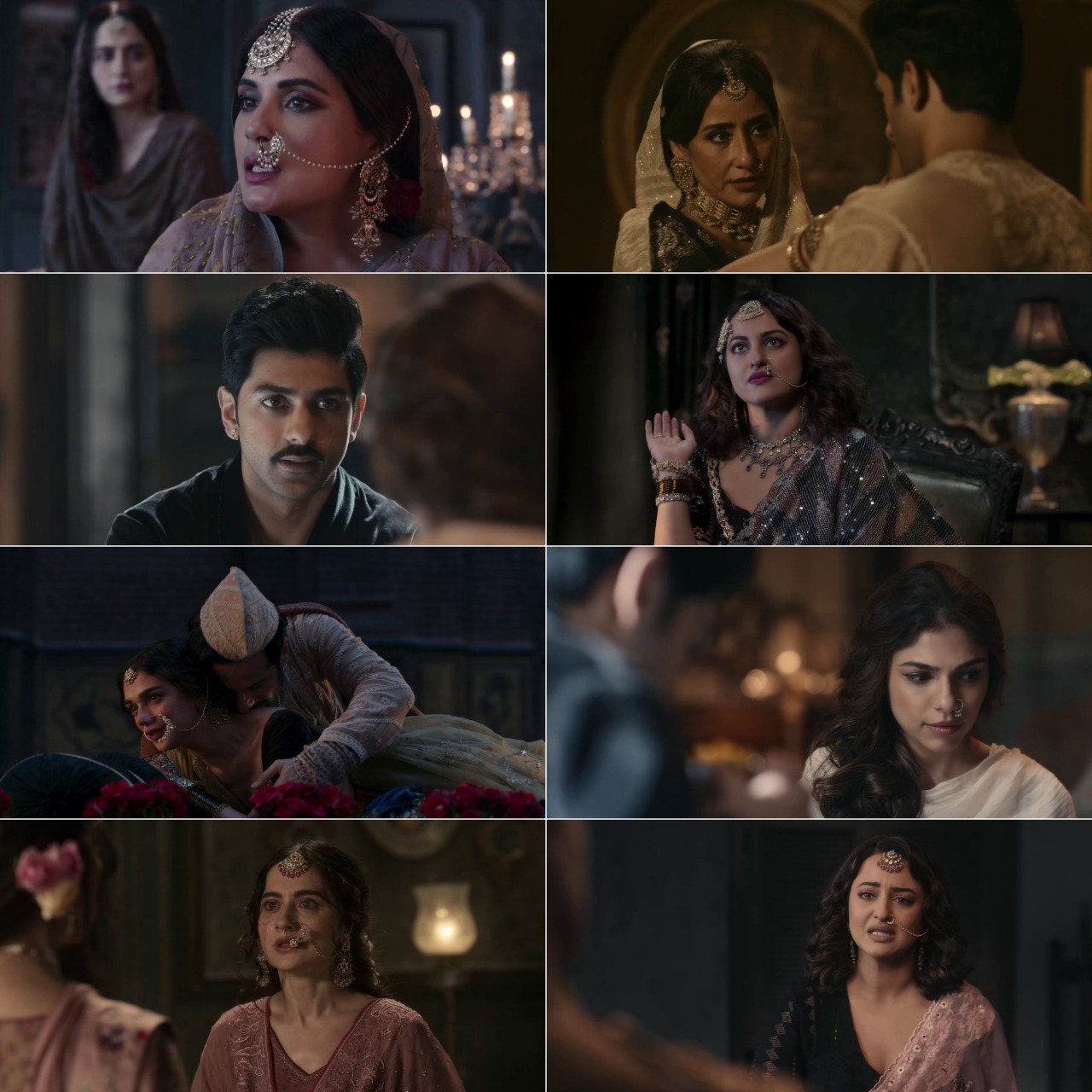 Heeramandi The Diamond Bazaar S01 2024 Hindi Completed Web Series HEVC ESub filmywap screenshot