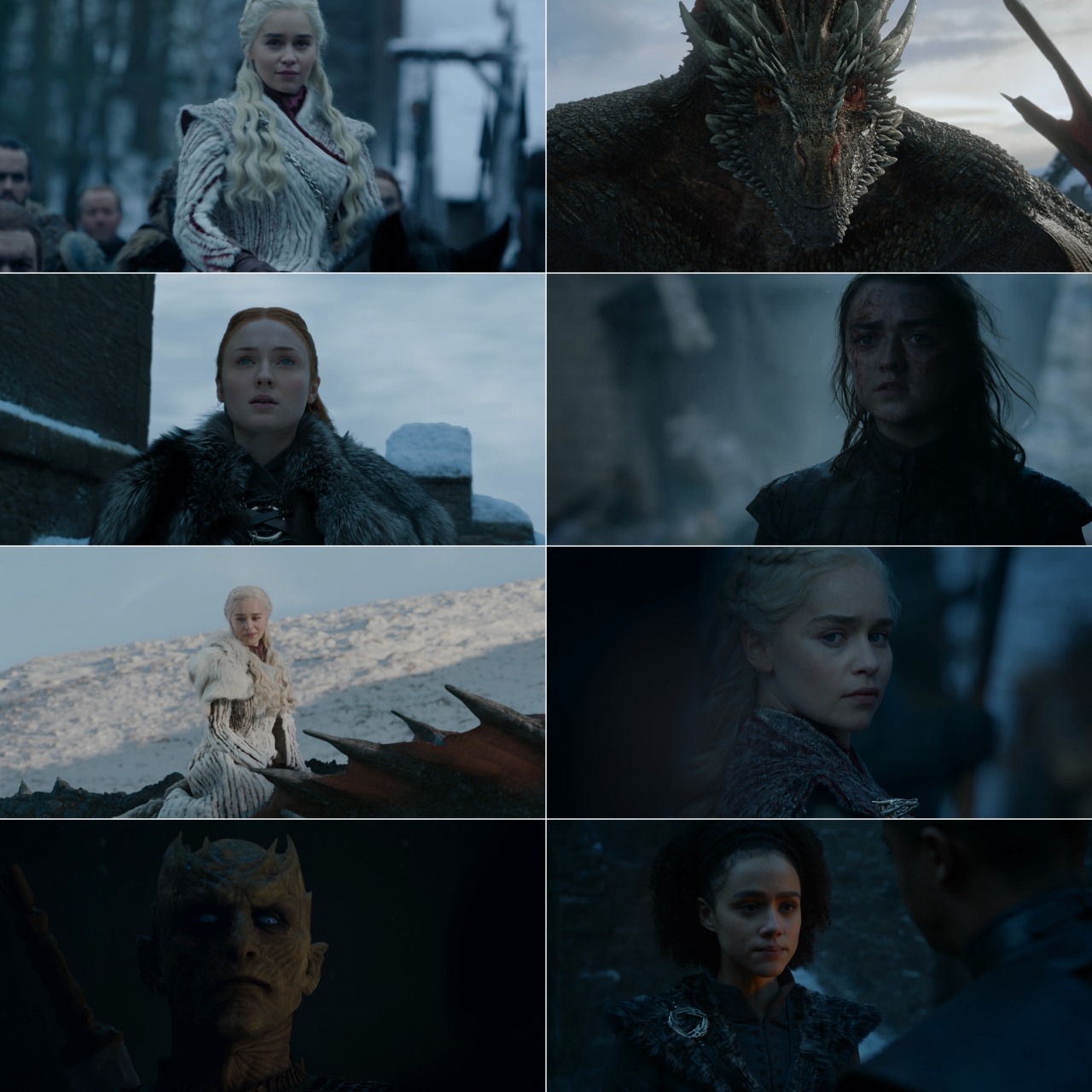 Game of Thrones S8 2018 Hindi English Dual Audio Completed Web Series HEVC BluRay ESub filmywap screenshot