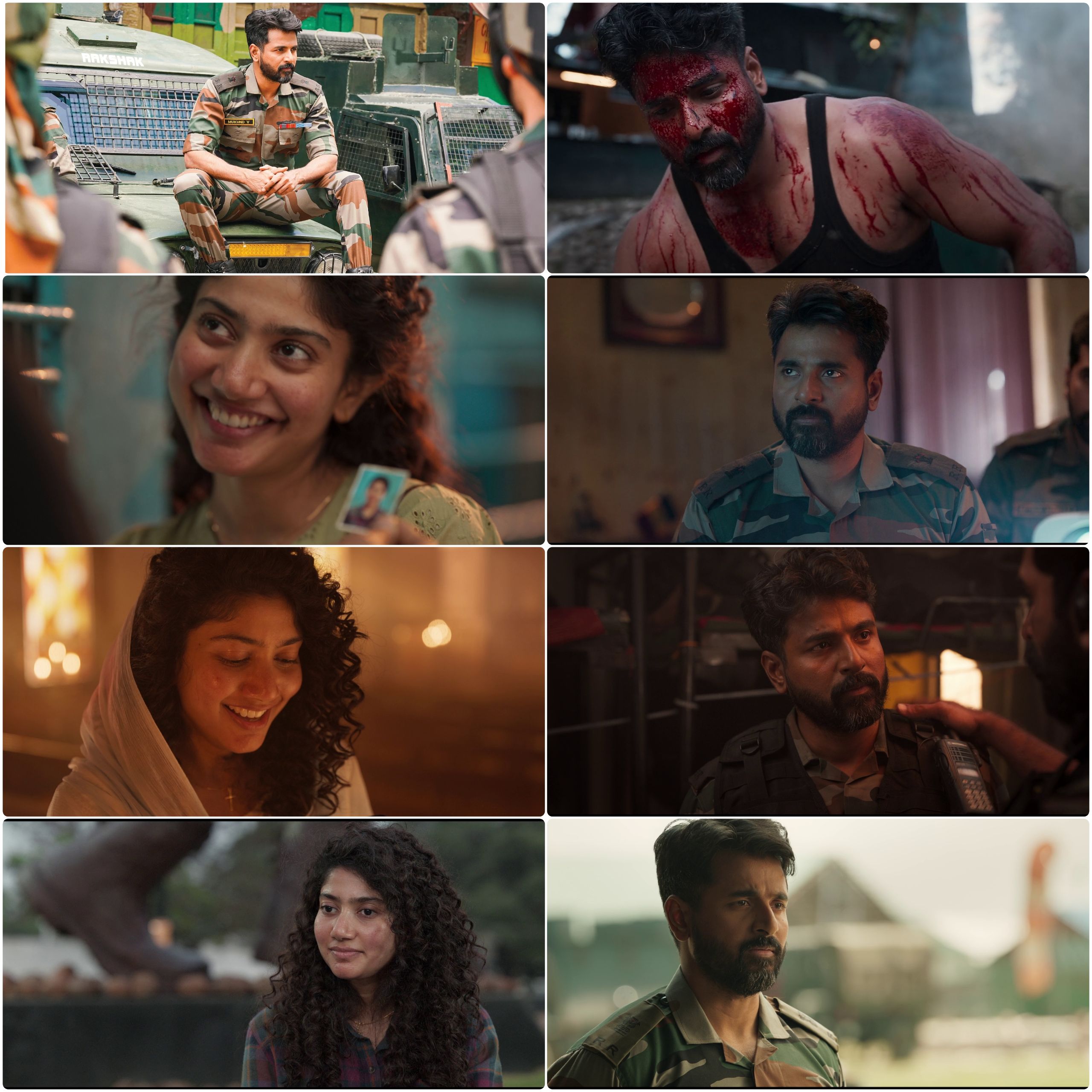 Amaran 2024 Hindi Tamil Dual Audio UnCut South Movie HD ESub filmywap screenshot