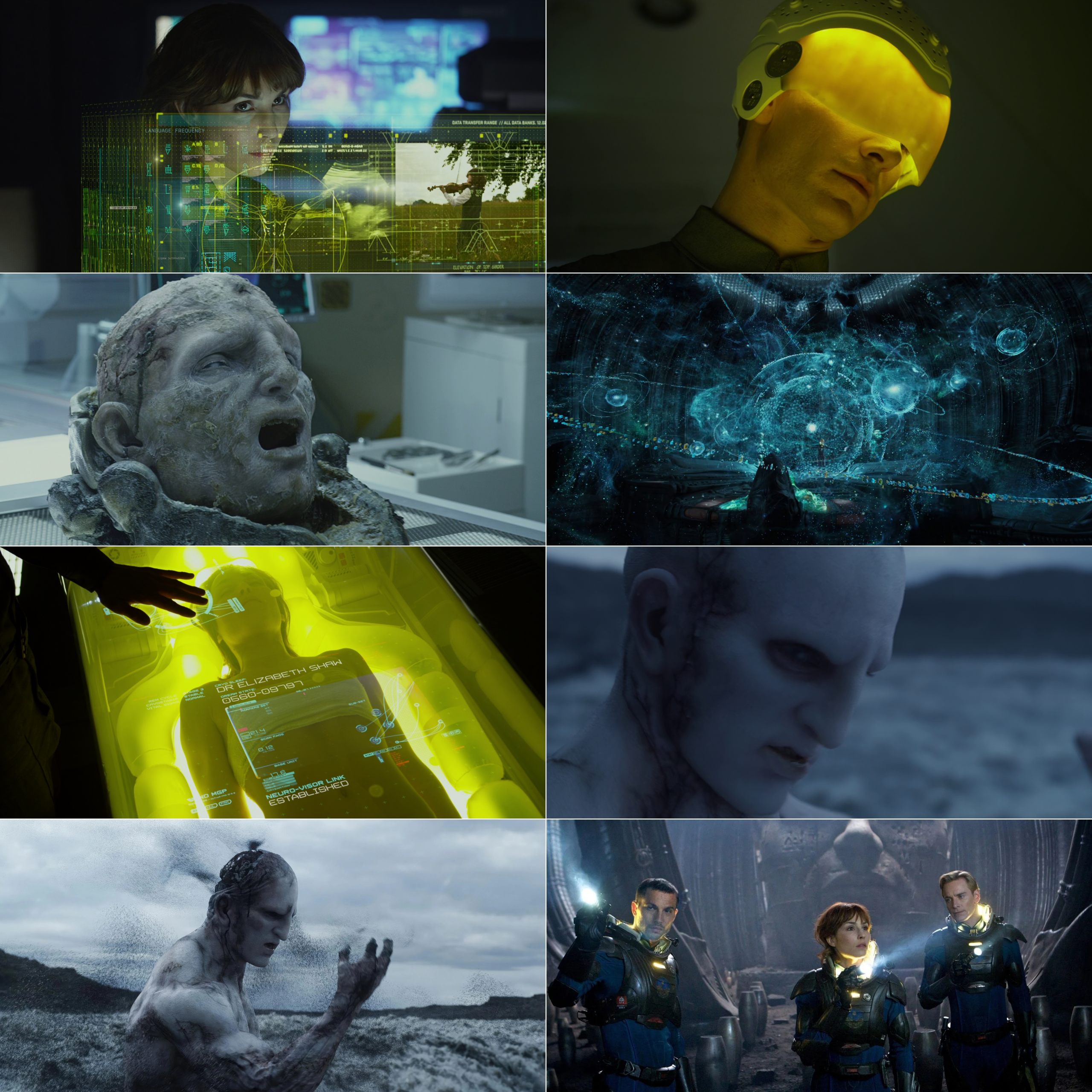 Prometheus 2012 Hindi English Dual Audio Hollywood Movie BluRay HD ESub filmywap screenshot