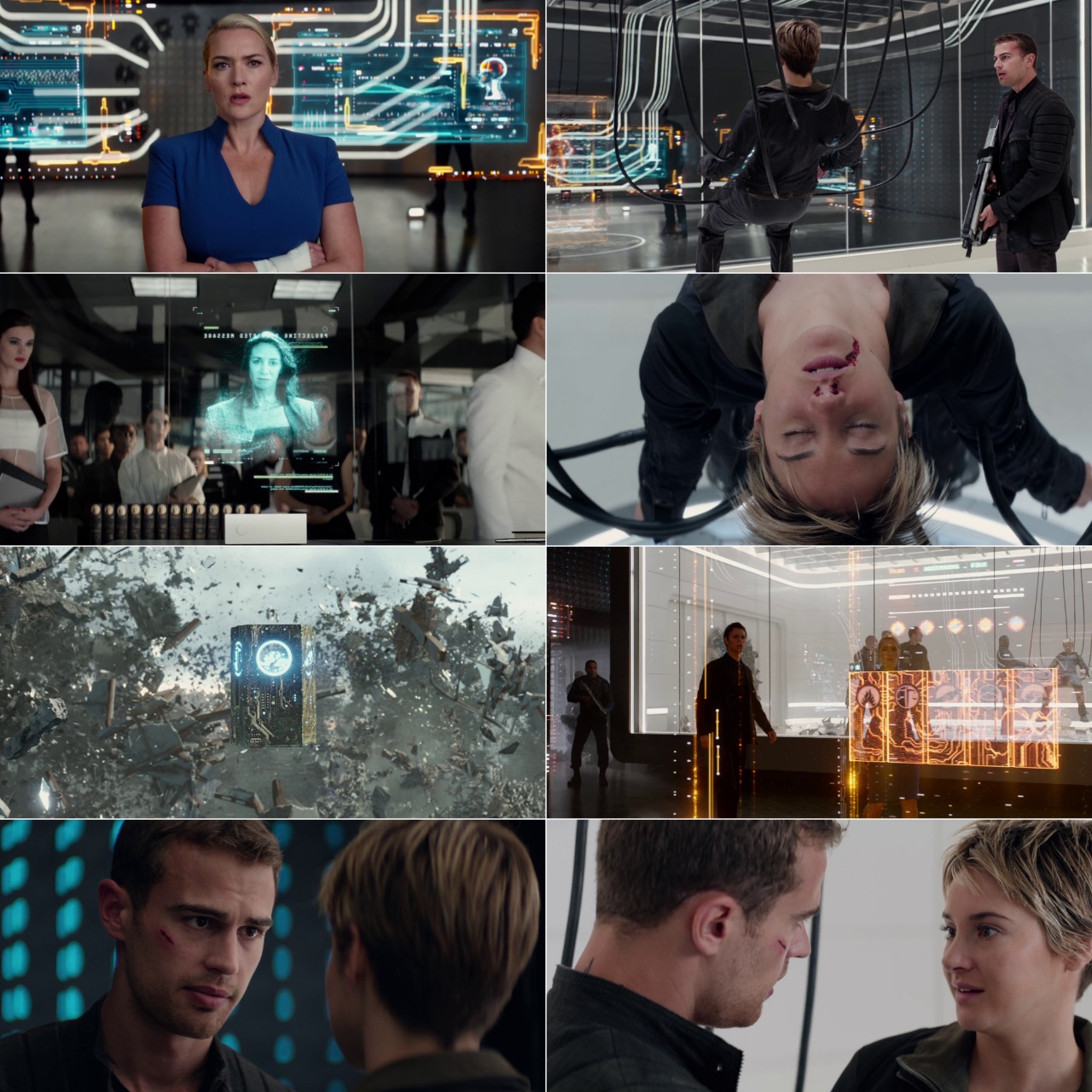 Insurgent 2015 Hindi English Dual Audio Movie BluRay HD ESub filmywap screenshot