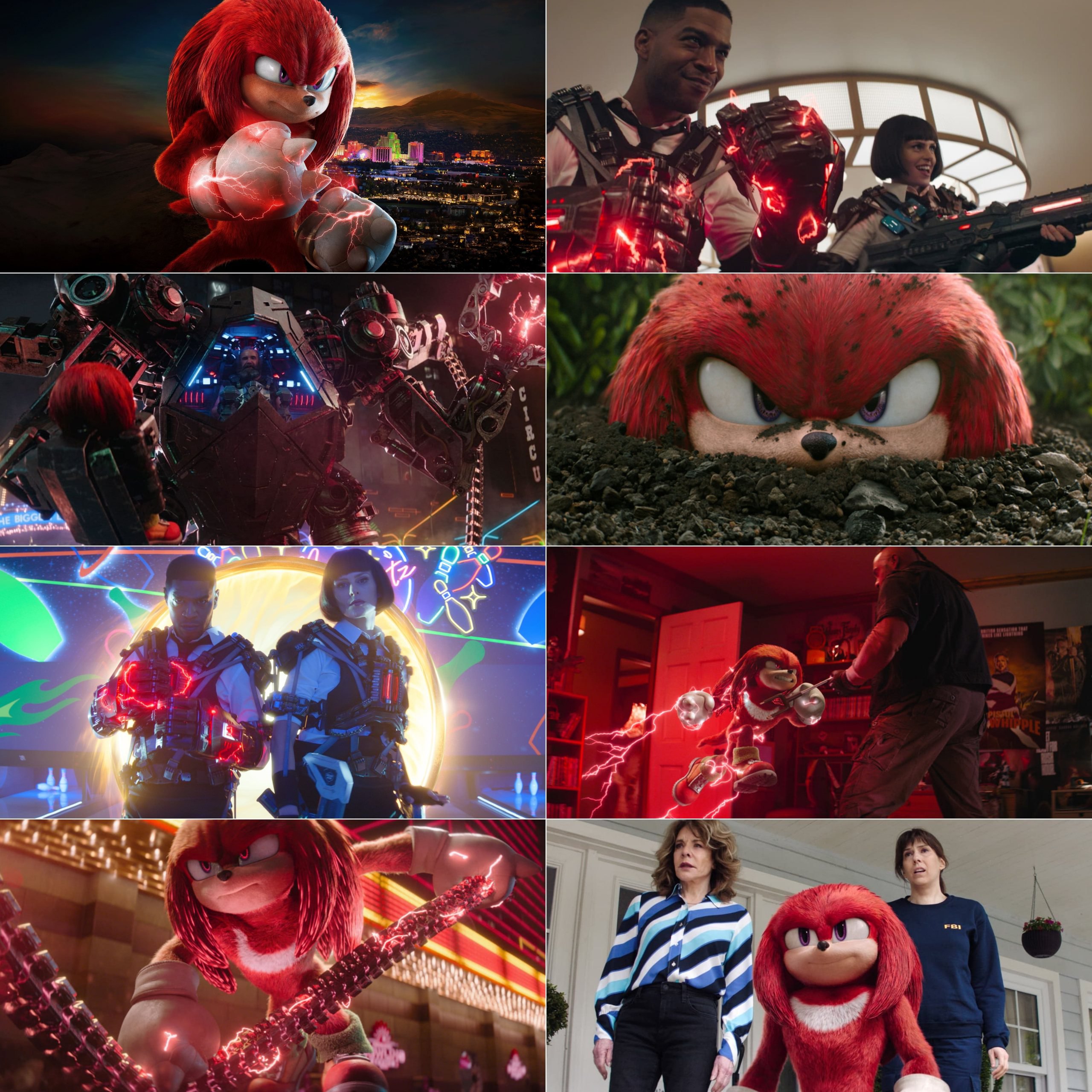 Knuckles S01 2024 Hindi English Dual Audio Completed Web Series HEVC ESub filmywap screenshot