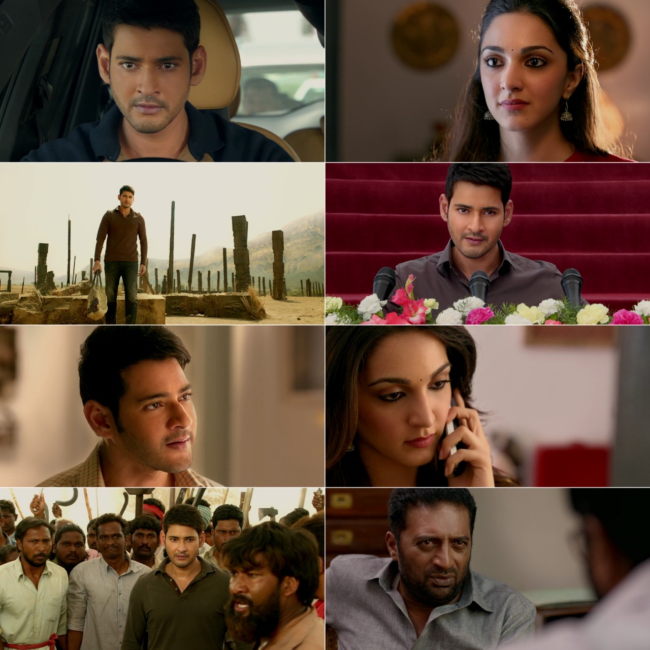 Bharat Ane Nenu Dashing CM Bharat 2018 Hindi Telugu Dual Audio UnCut Movie HD ESub filmywap screenshot