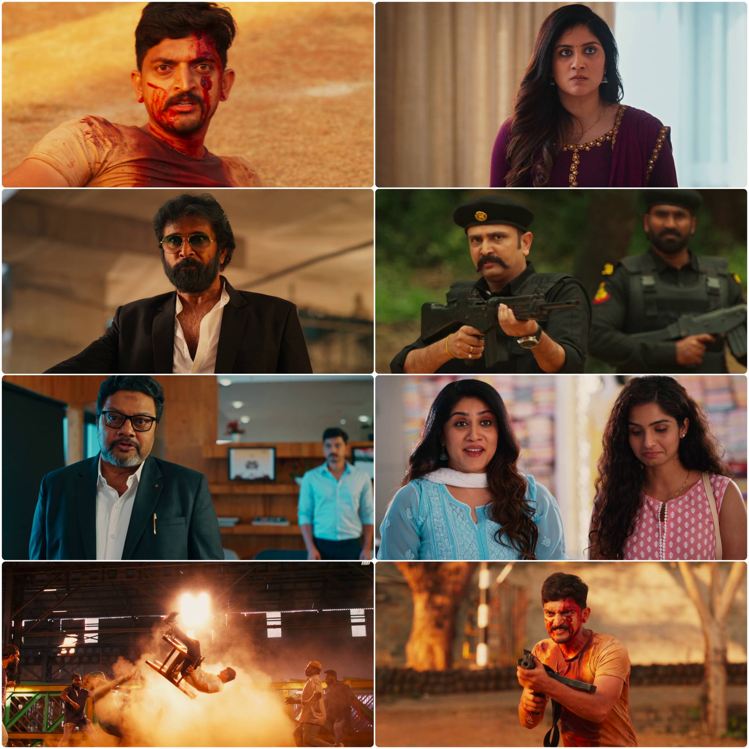 RAM Rapid Action Mission 2024 Hindi Telugu Dual Audio UnCut South Movie HD ESub filmywap screenshot