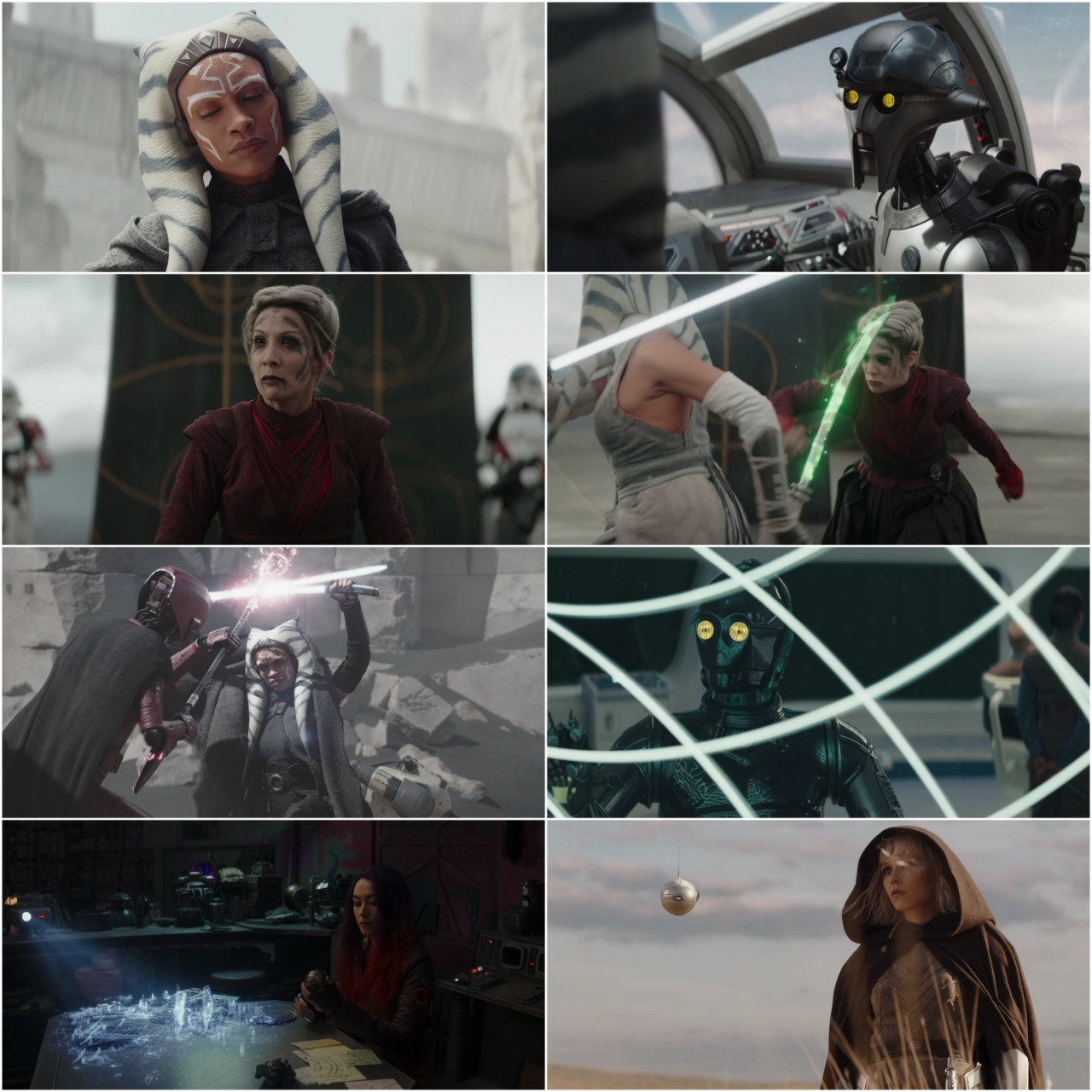 Ahsoka S1 2023 MCU Hindi English Dual Audio Completed Web Series HEVC ESub filmywap screenshot