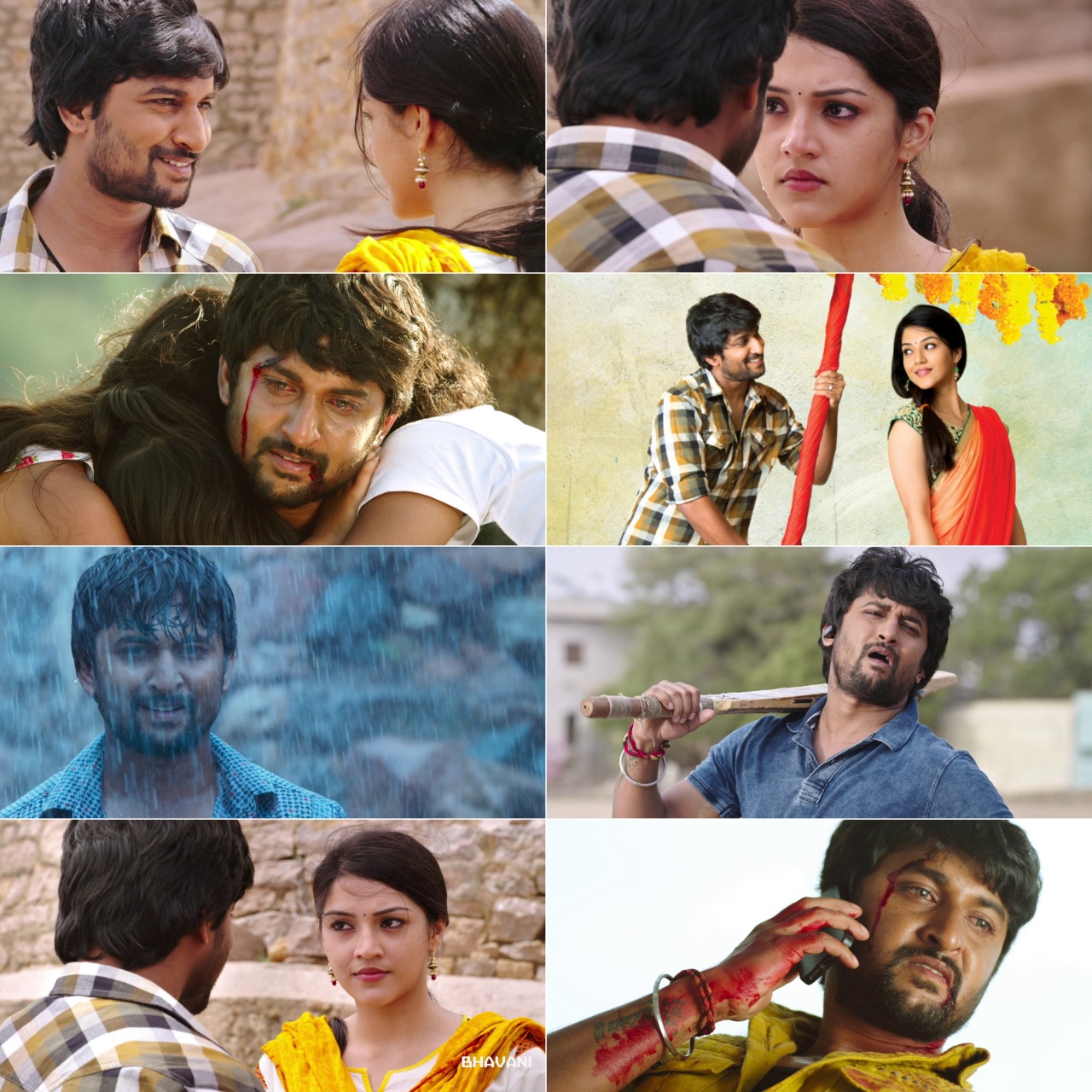 Krishna Ki Love Story Krishna Gaadi Veera Prema Gaadh 2016 Hindi Telugu Dual Audio UnCut Movie BluRay HD ESub filmywap screenshot