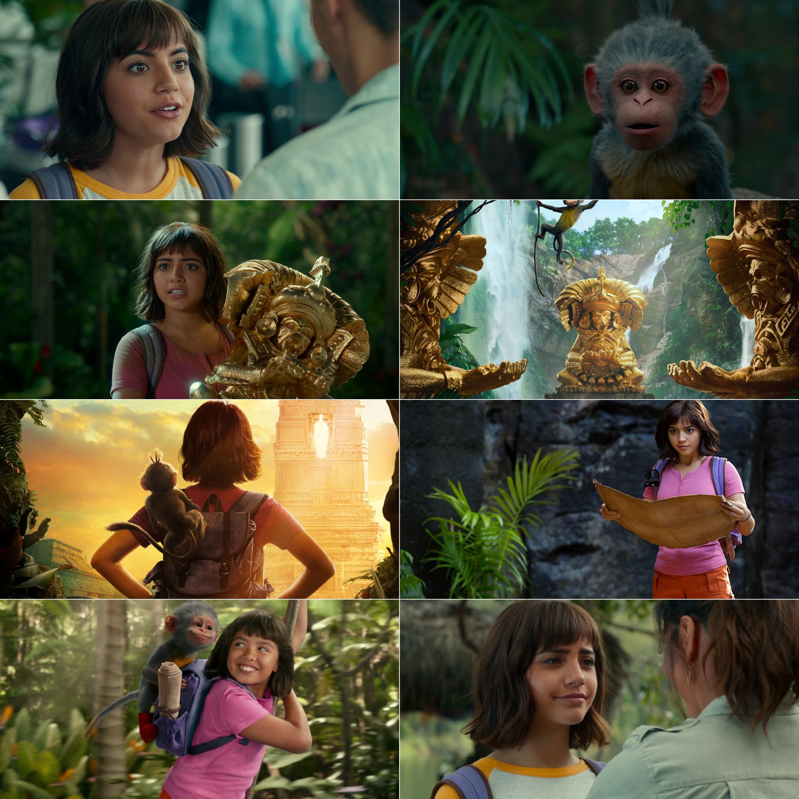Dora and the Lost City of Gold 2019 Hindi English Dual Audio Movie BluRay HD ESub filmywap screenshot
