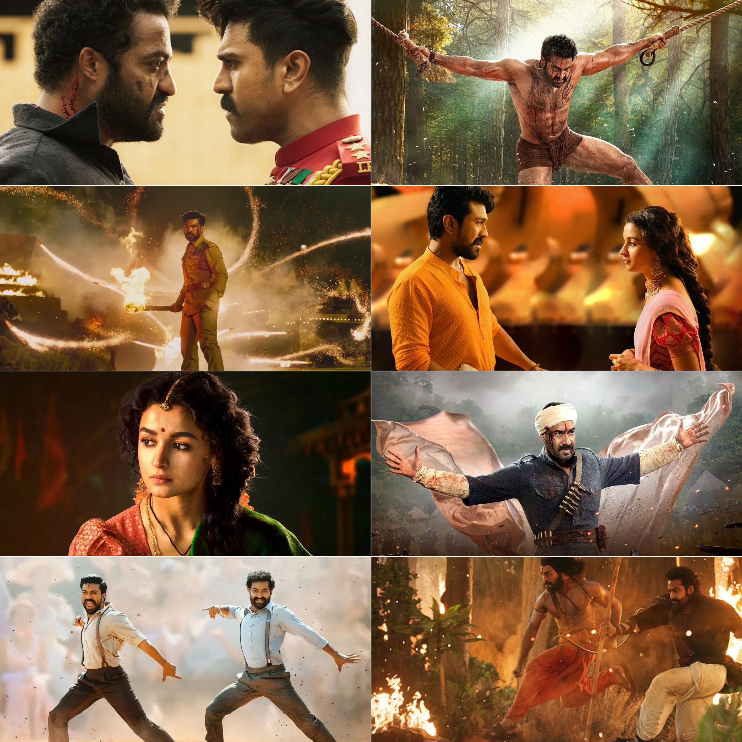 RRR (2022) (Hindi   English) Dual Audio UnCut South BluRay Movie HD ESub filmywap screenshot