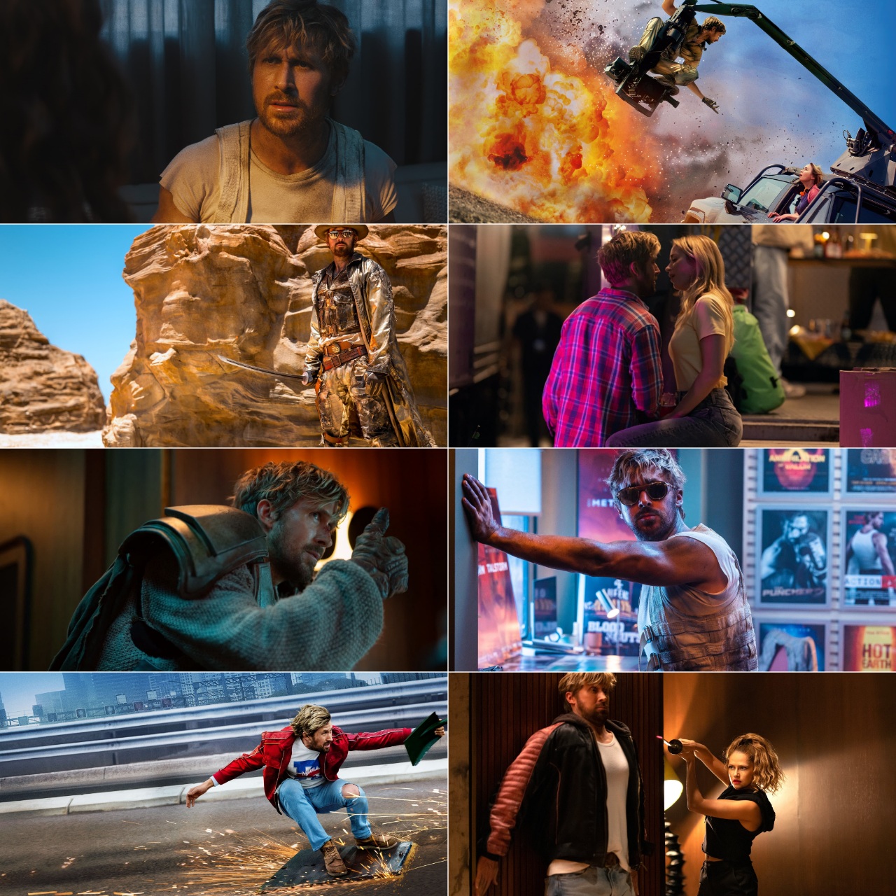 The Fall Guy 2024 Hindi English Dual Audio Movie HD ESub filmywap screenshot