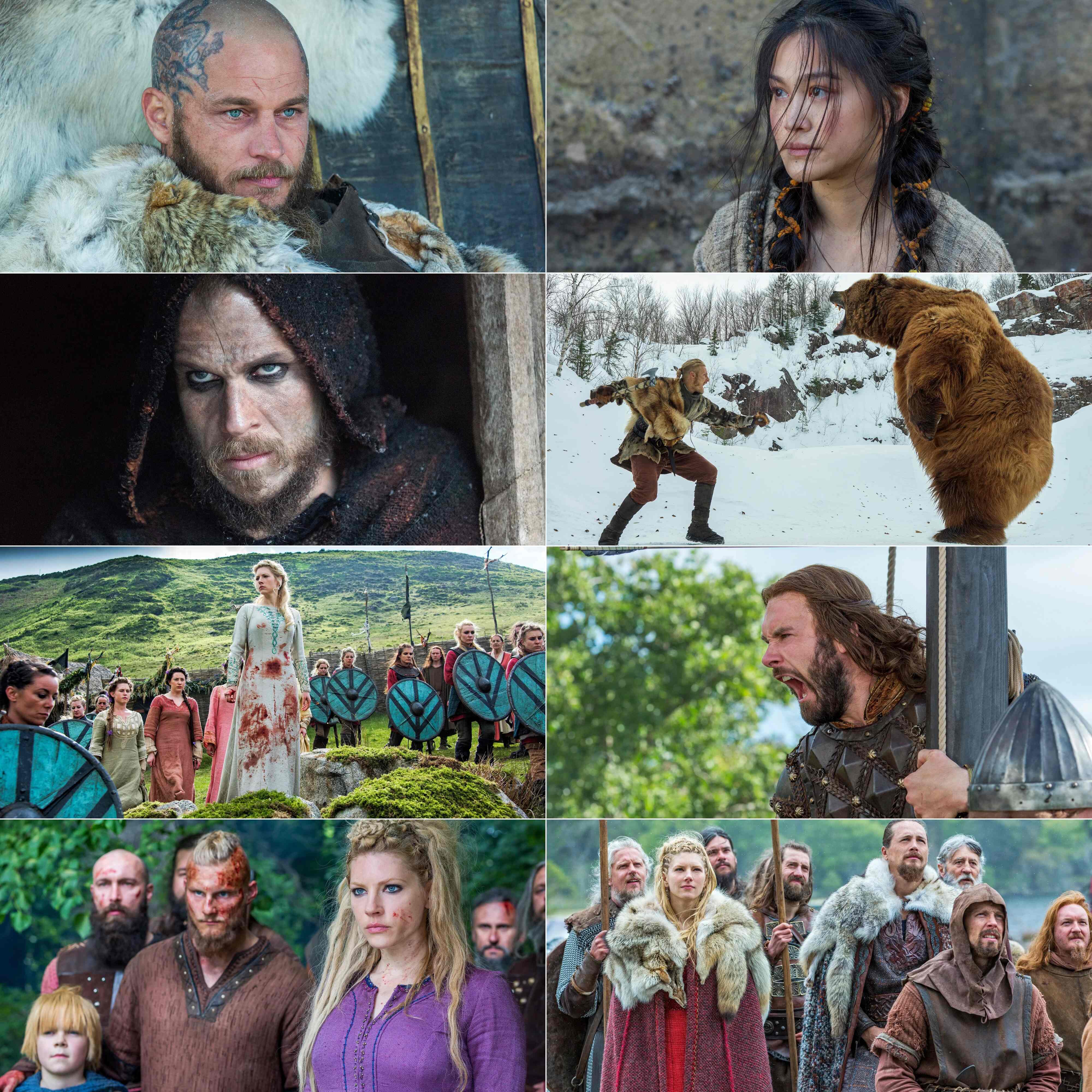 Vikings S04 2016 Hindi English Dual Audio Completed Web Series BluRay HEVC ESub filmywap screenshot