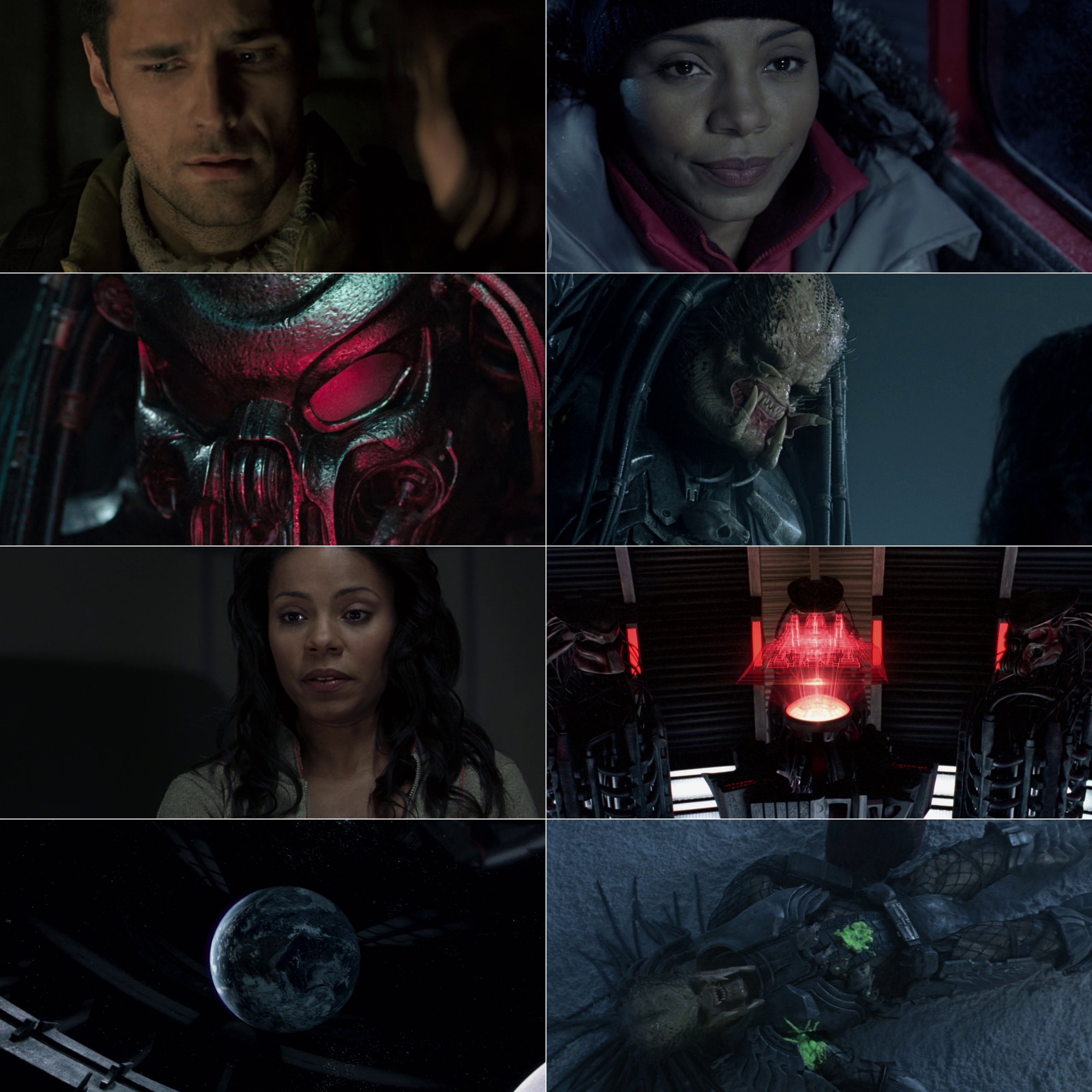 Alien Vs Predator 2004 Hindi English Dual Audio Hollywood Movie BluRay HD ESub filmywap screenshot