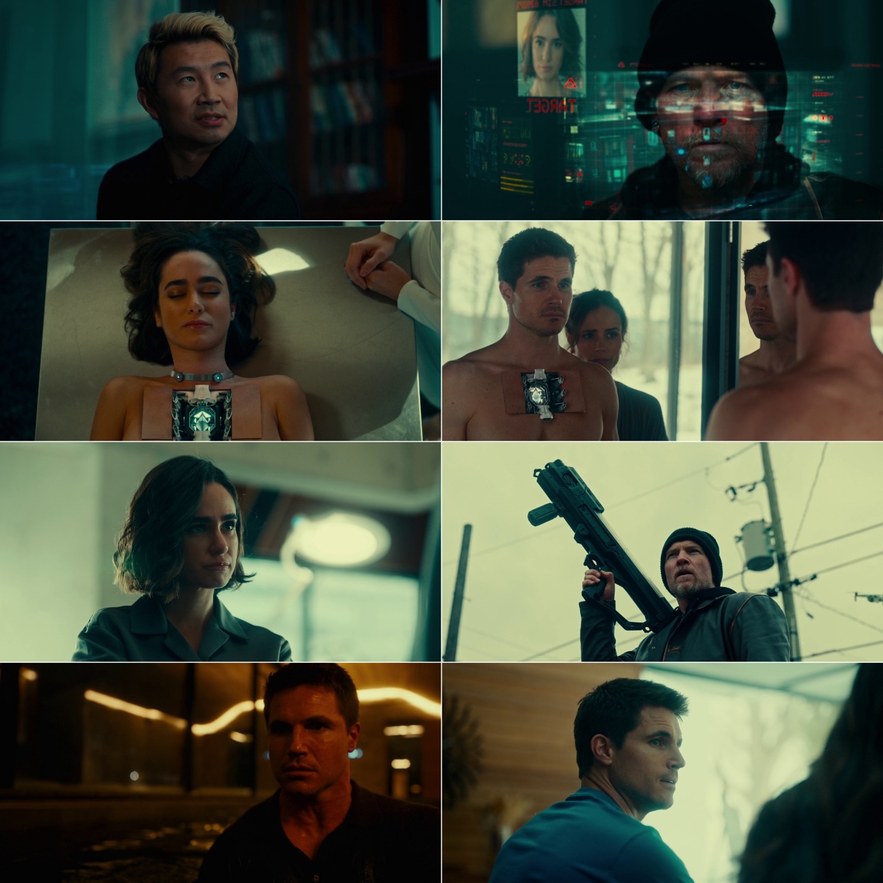 Simulant 2023 Hindi English Dual Audio Movie HD BluRay ESub filmywap screenshot