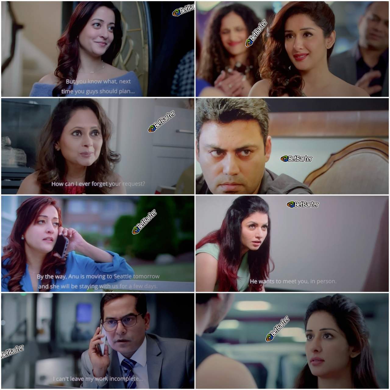 NRI Wives 2023 Hindi Dubbed Full Movie PreDvD filmywap screenshot