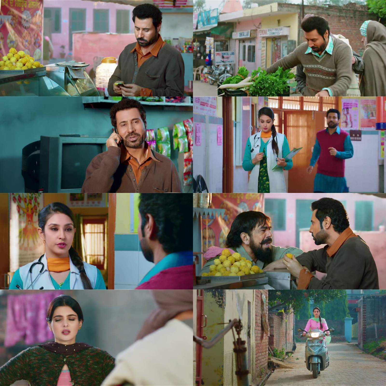 Gol Gappe 2023 Punjabi Full Movie HD ESub filmywap screenshot