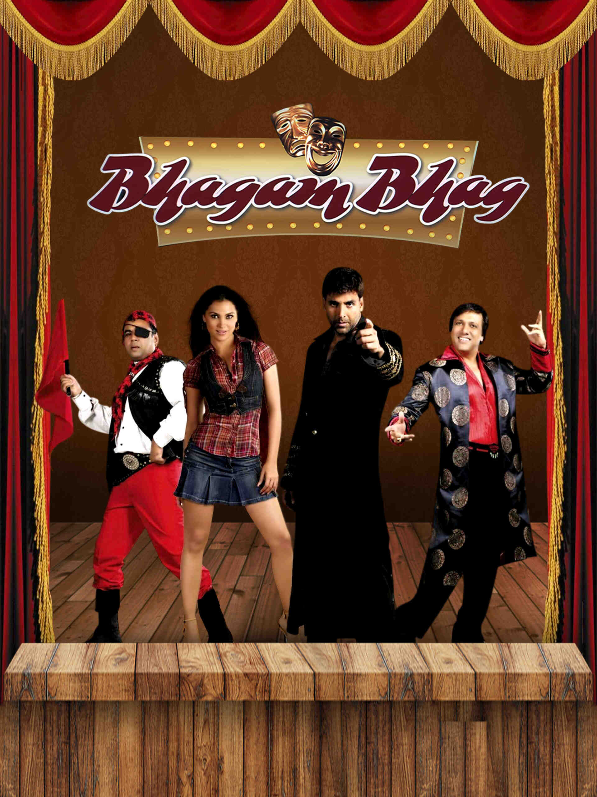 Bhagam Bhag 2006 Bollywood Hindi Movie BluRay HD ESub filmywap