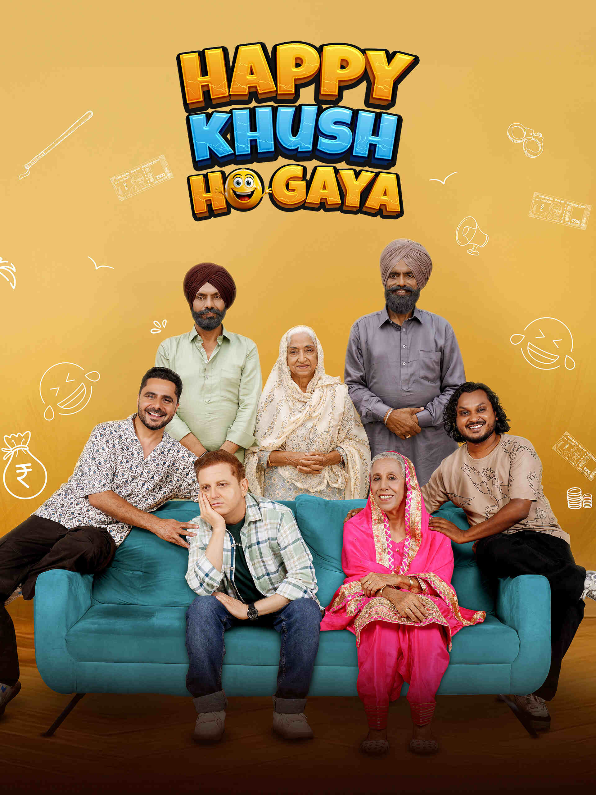 Happy Khush Ho Gaya 2025 Punjabi Movie HD ESub filmywap