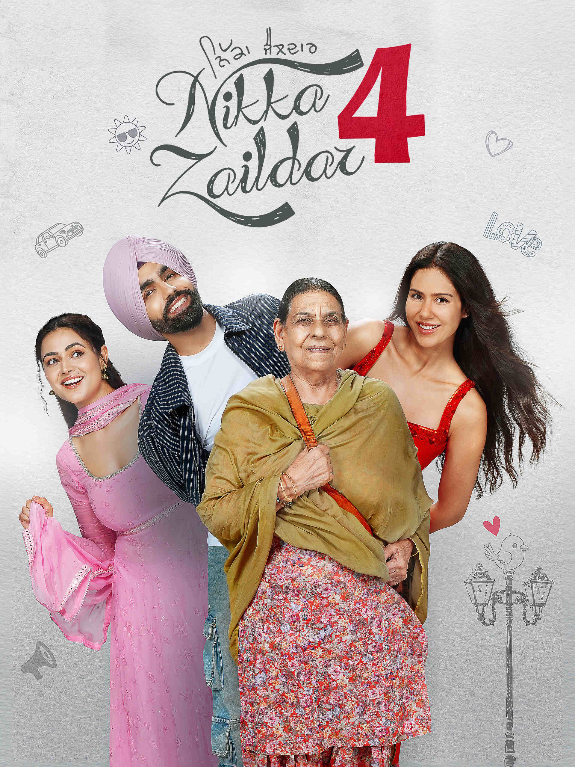 Nikka Zaildar 4 2025 Panjabi Movie HD ESub filmywap