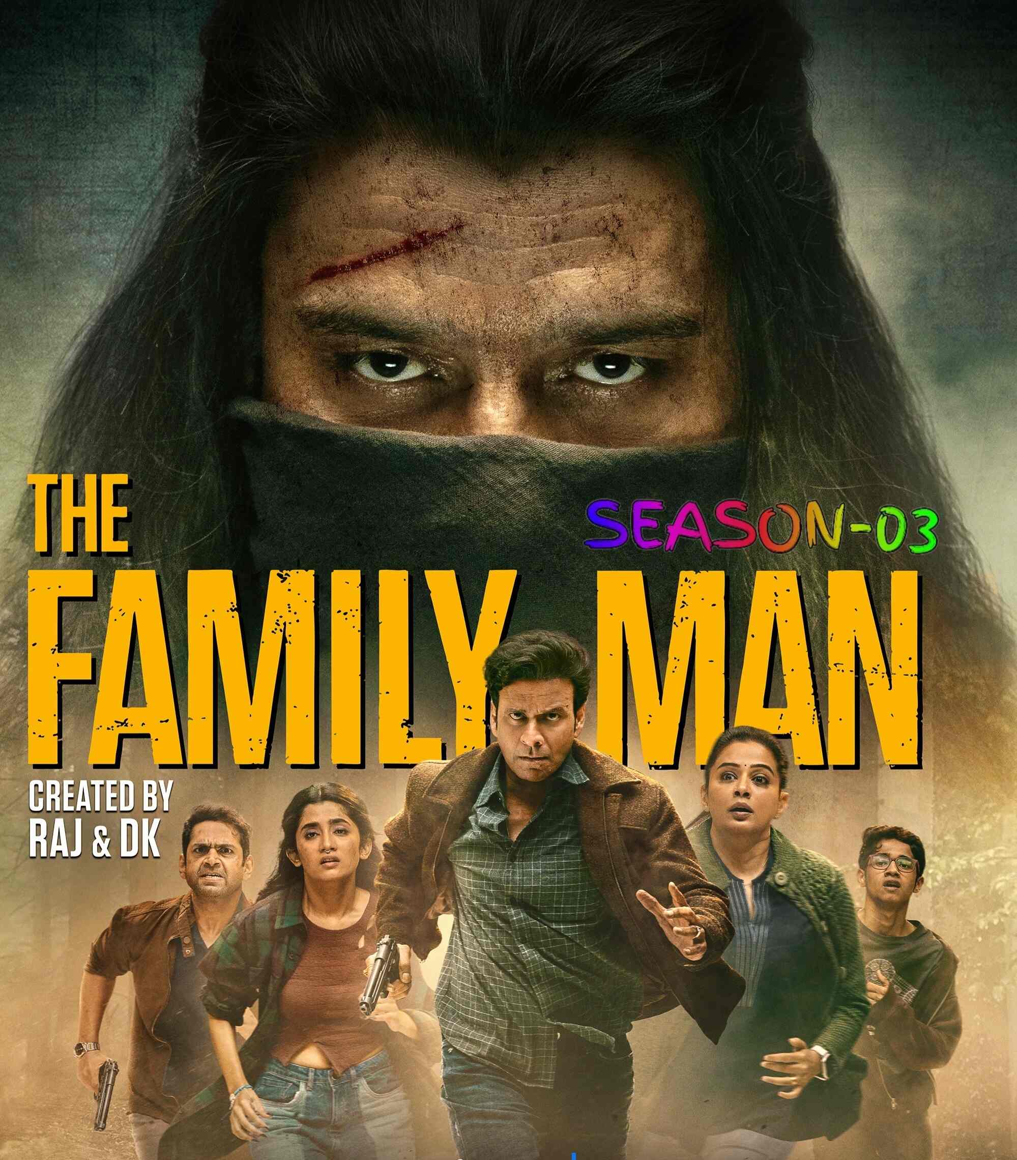 The Family Man S03 2025 Hindi Completed Web Series HEVC ESub filmywap